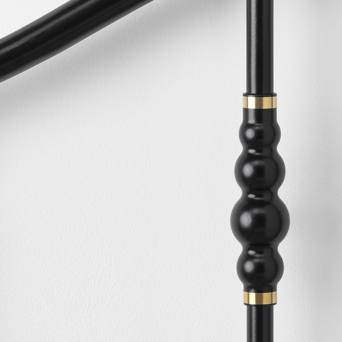 SAGSTUA bed frame black/Luröy - IKEA