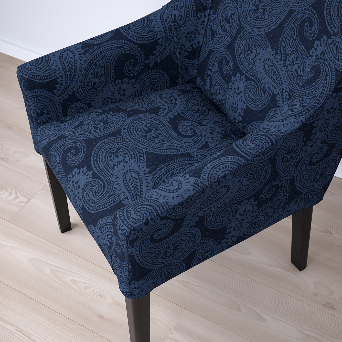 SAKARIAS chair with armrests black/Kvillsfors - IKEA