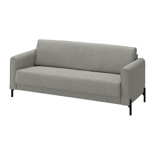 LINANÄS 3-seat sofa Vissle beige - IKEA