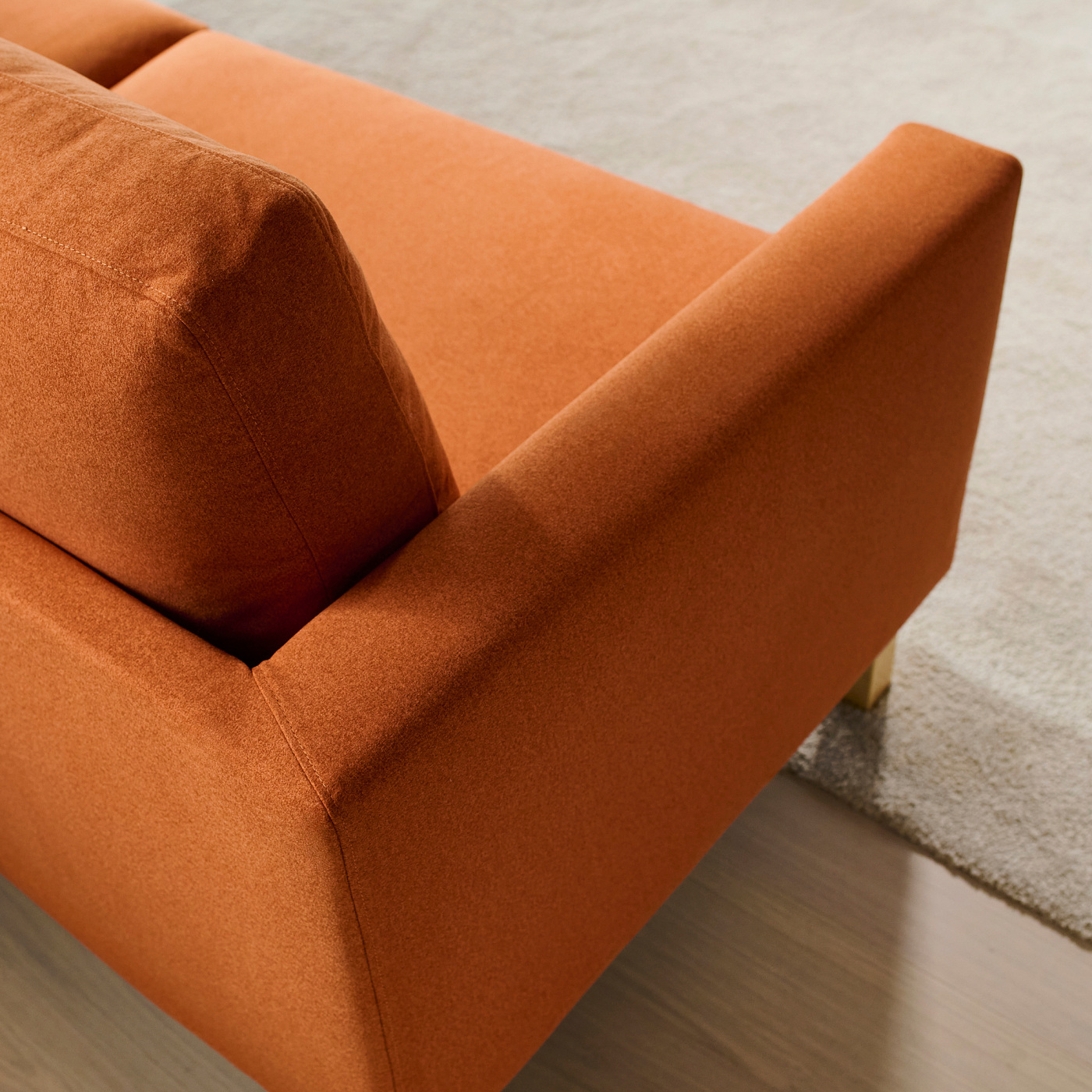 SALTSJÖBADEN 3-seat sofa Tonerud red-brown - IKEA