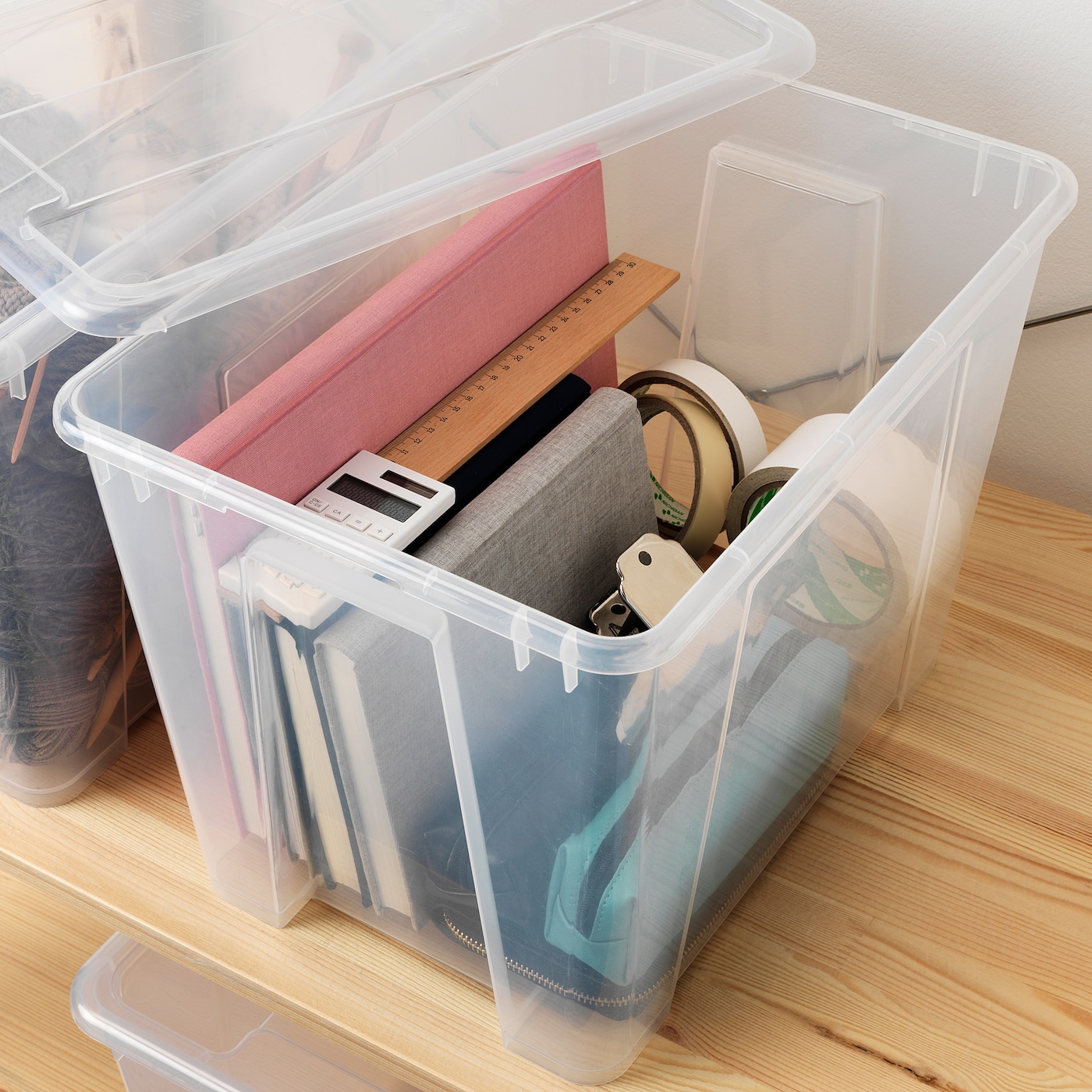 SAMLA box transparent - IKEA