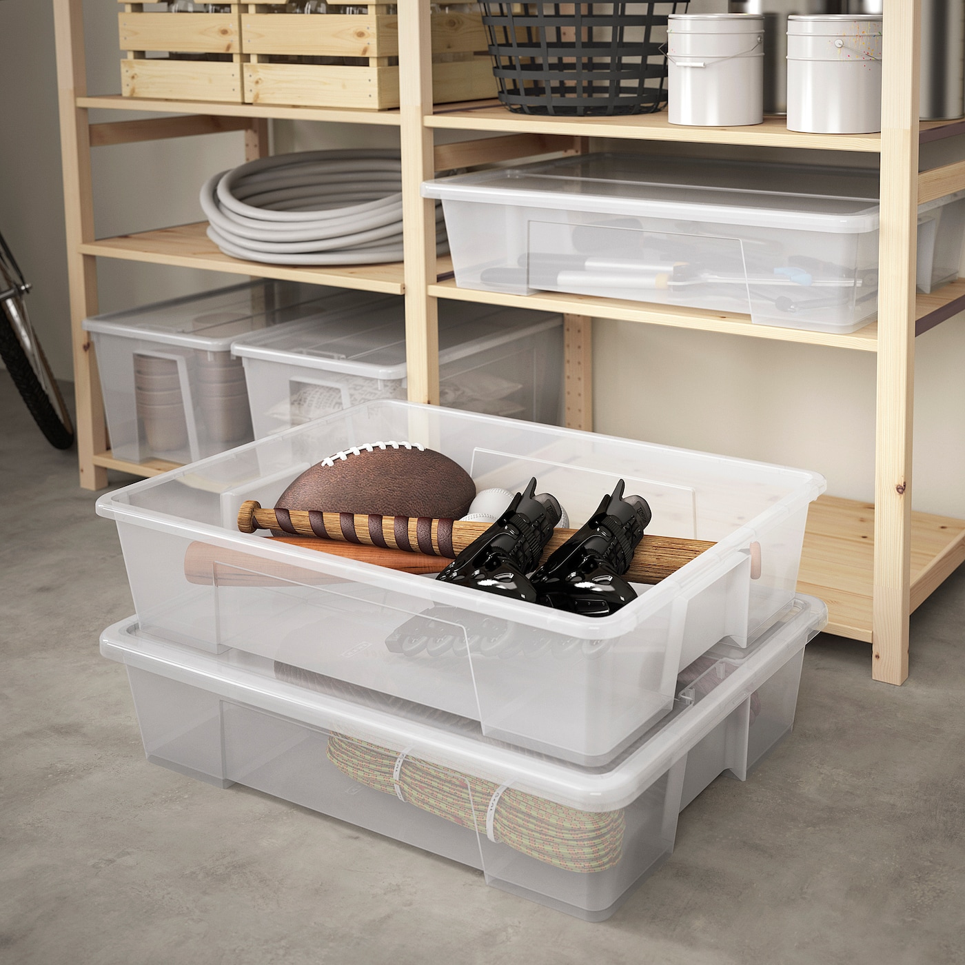 SAMLA box transparent - IKEA
