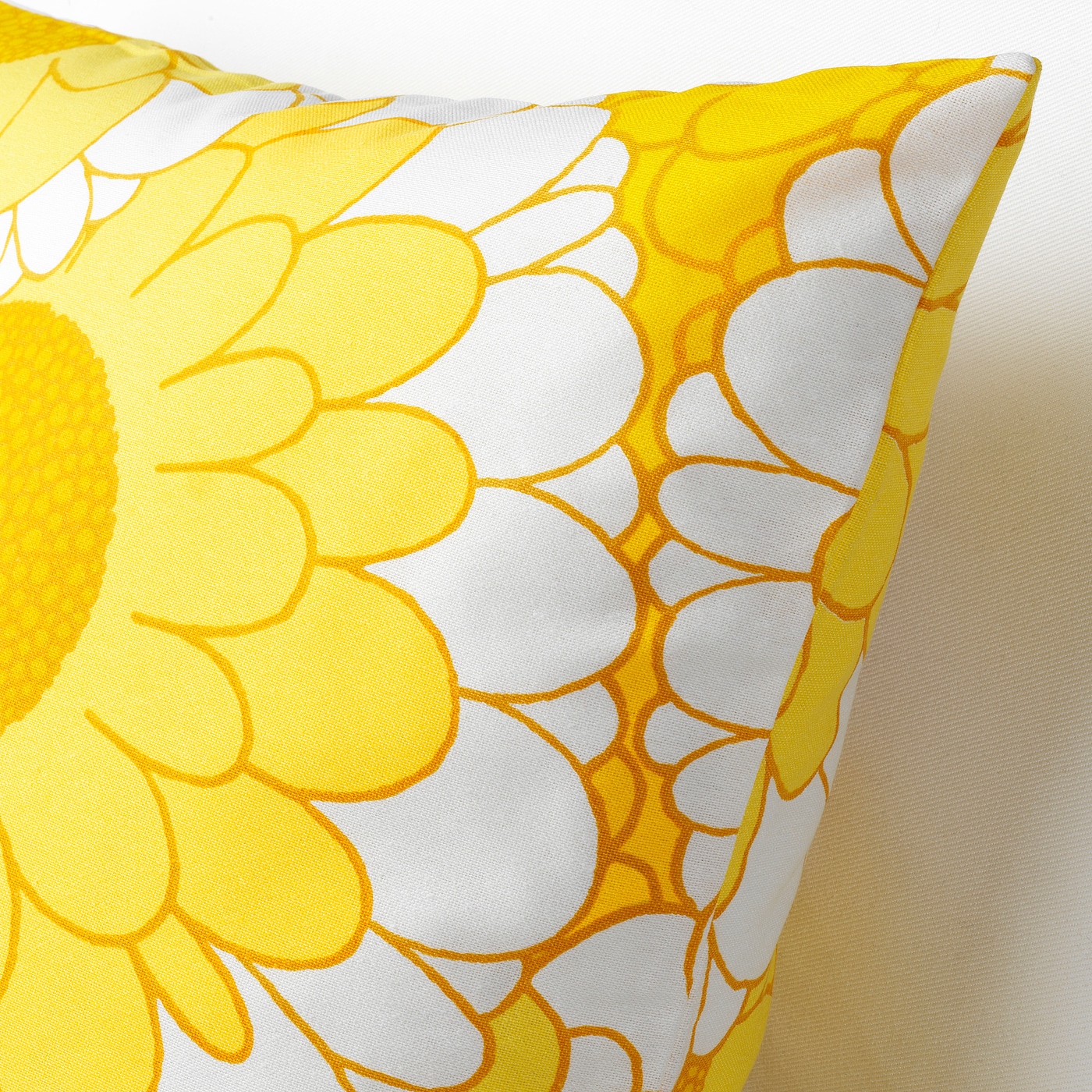 SANDETERNELL cushion cover yellow IKEA