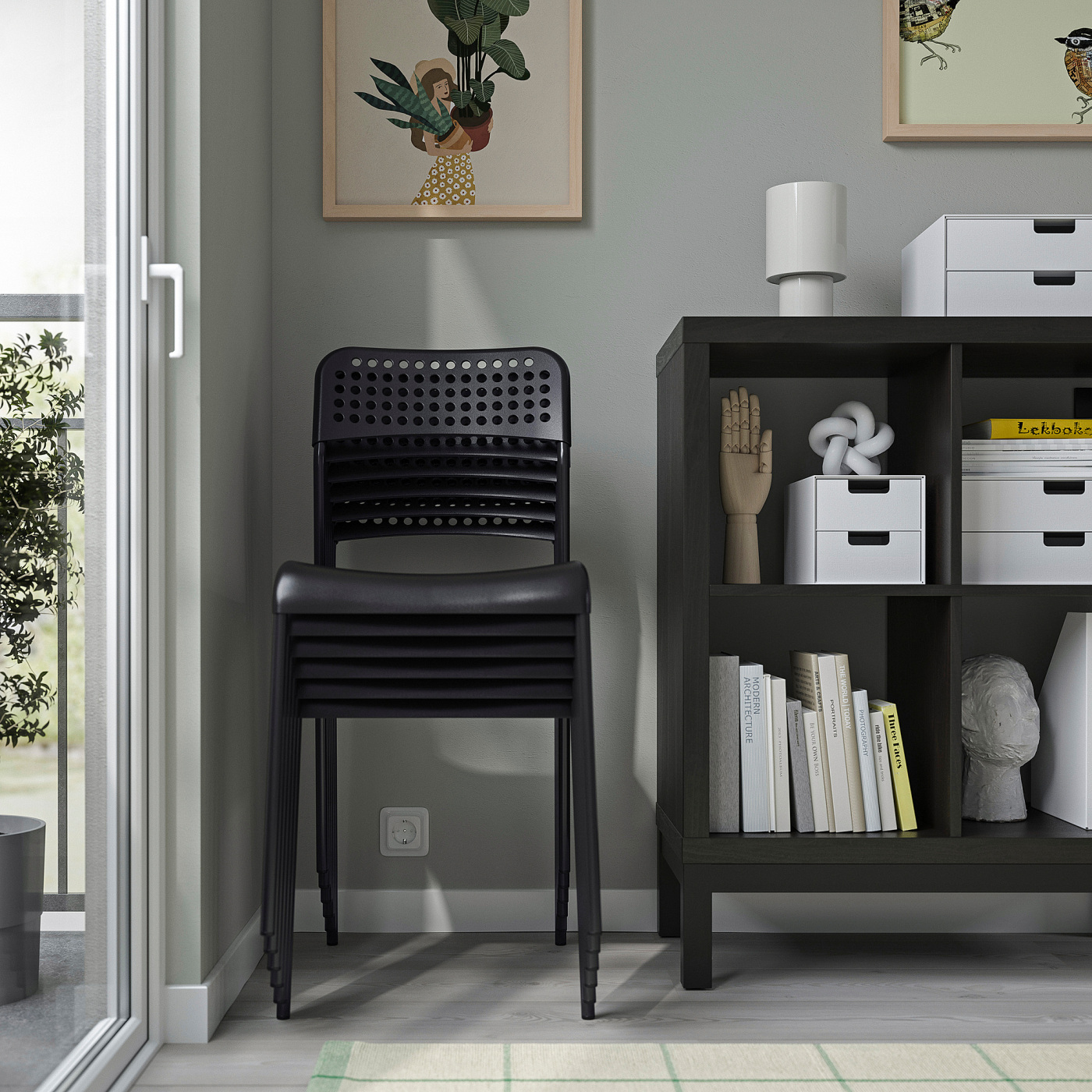 SANDSBERG chair black - IKEA