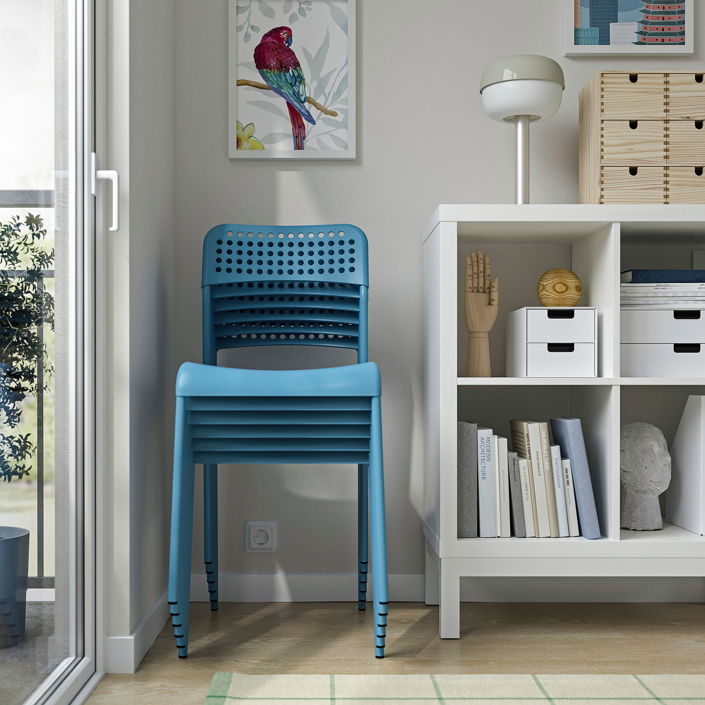 SANDSBERG chair blue - IKEA