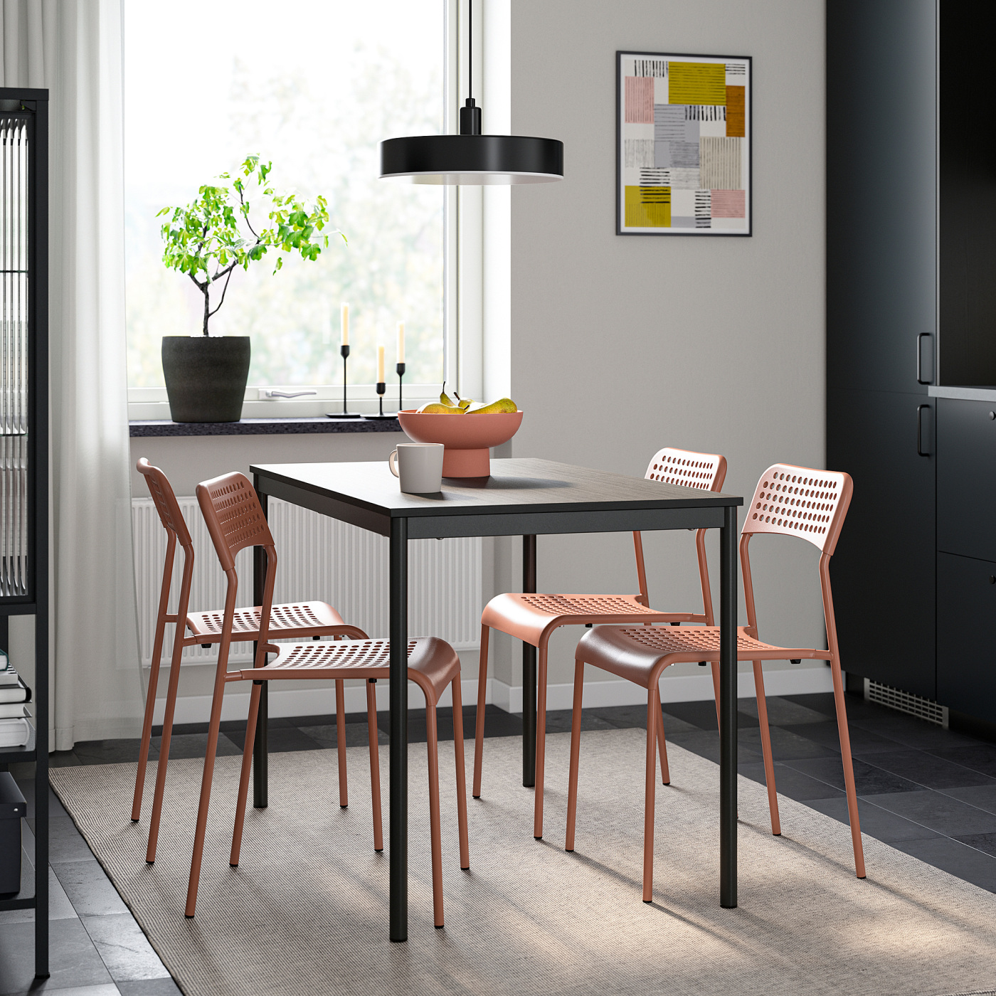 SANDSBERG chair red-brown - IKEA