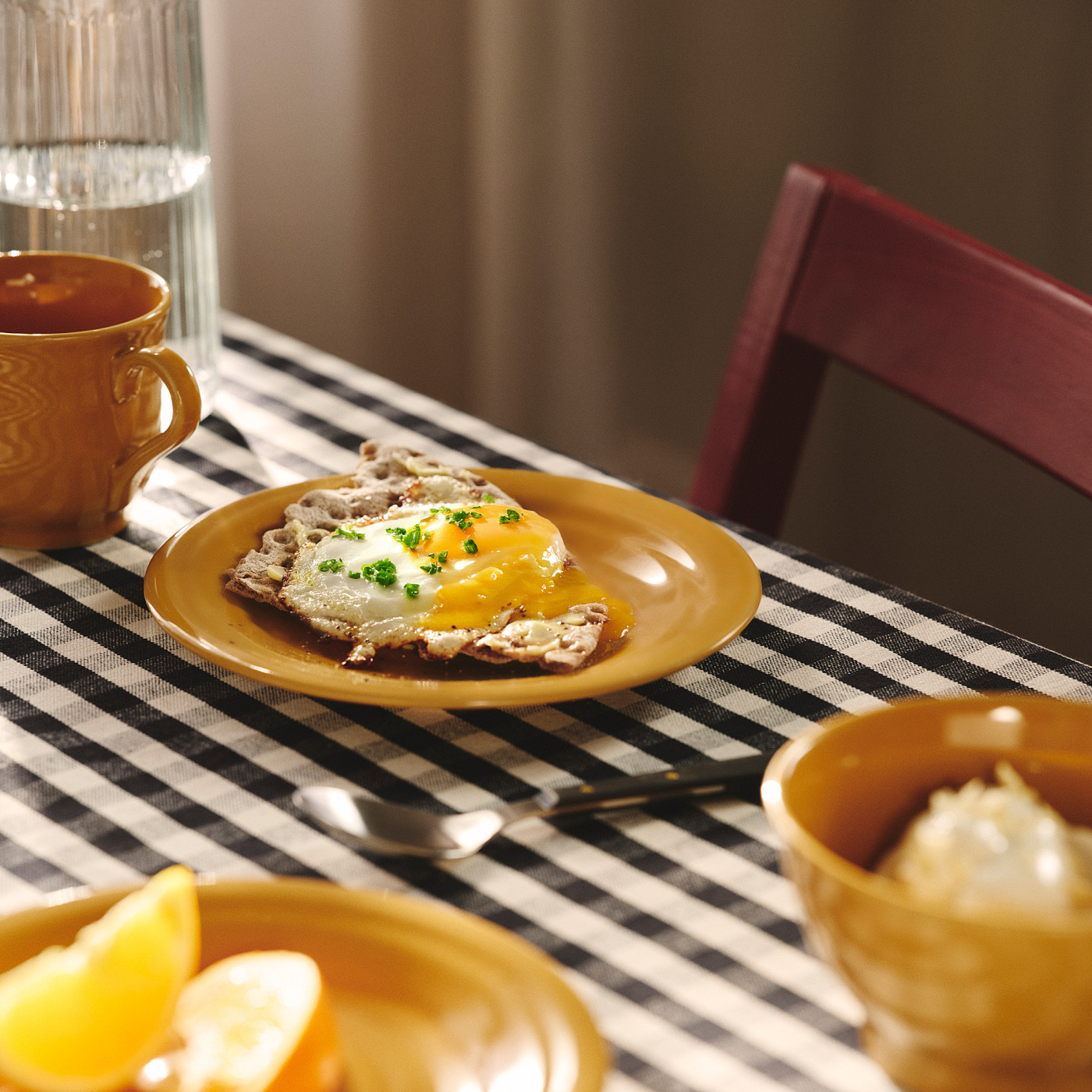 SANDSKÄDDA side plate yellow - IKEA