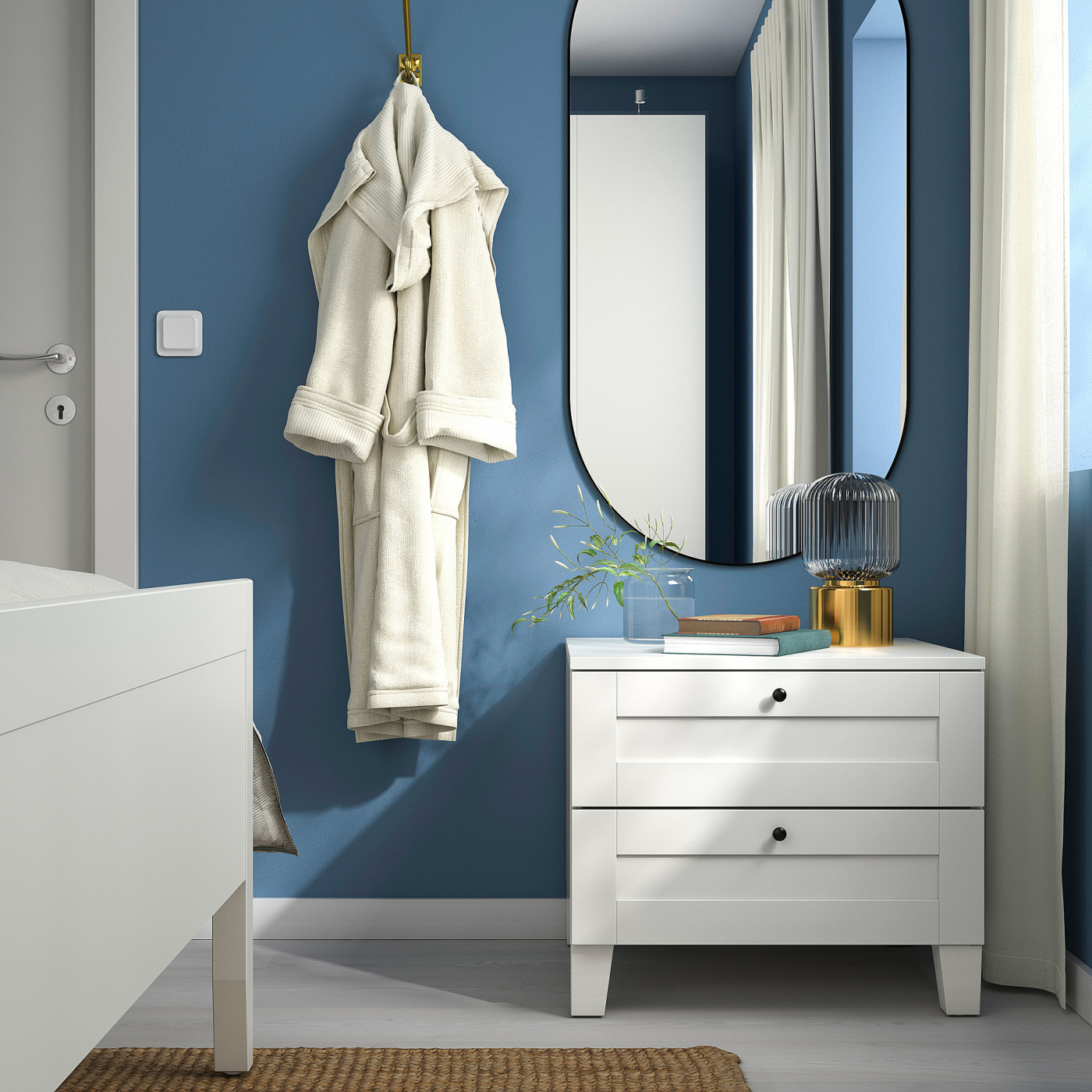 SANNIDAL drawer white/white - IKEA