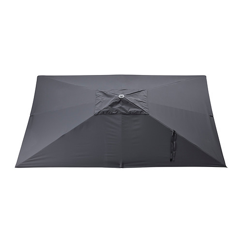 SVALÖN parasol canopy light grey-beige - IKEA