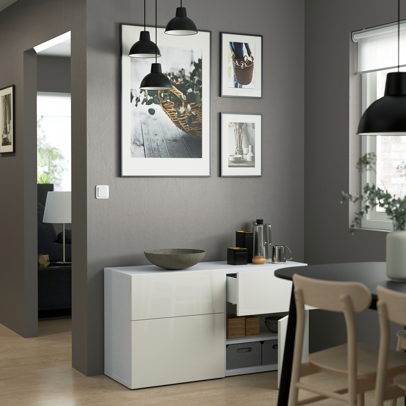 SELSVIKEN door/drawer front high-gloss white - IKEA