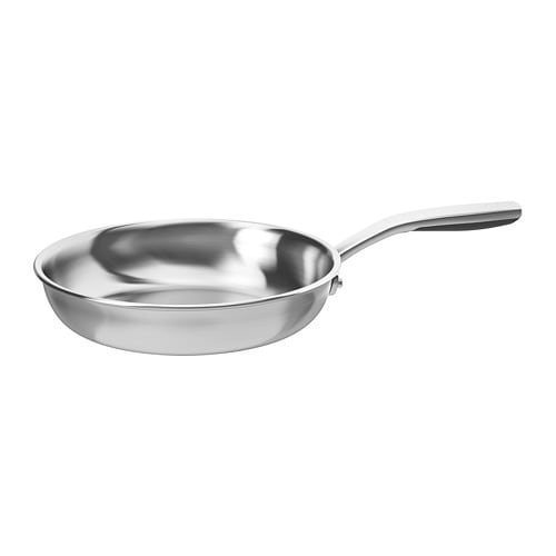 HEMKOMST frying pan stainless steel - IKEA