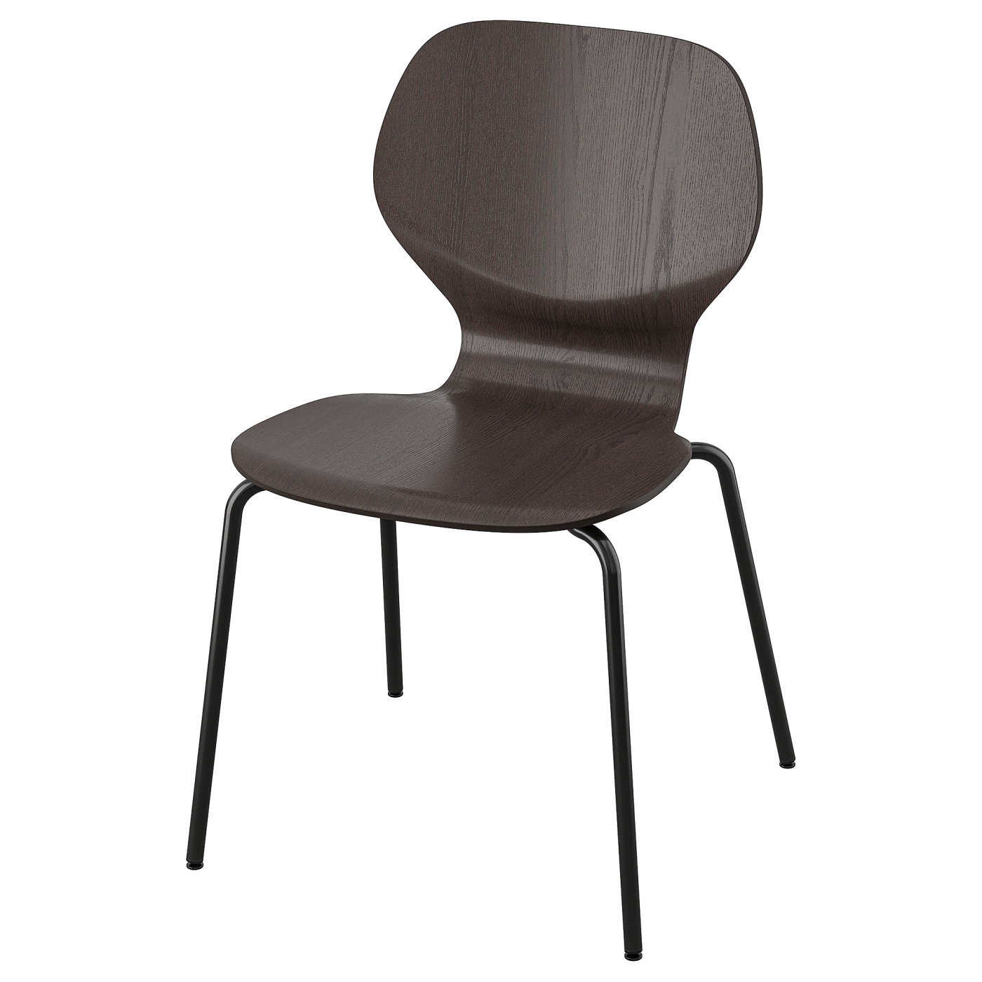 SIGTRYGG chair dark brown/Sefast black - IKEA