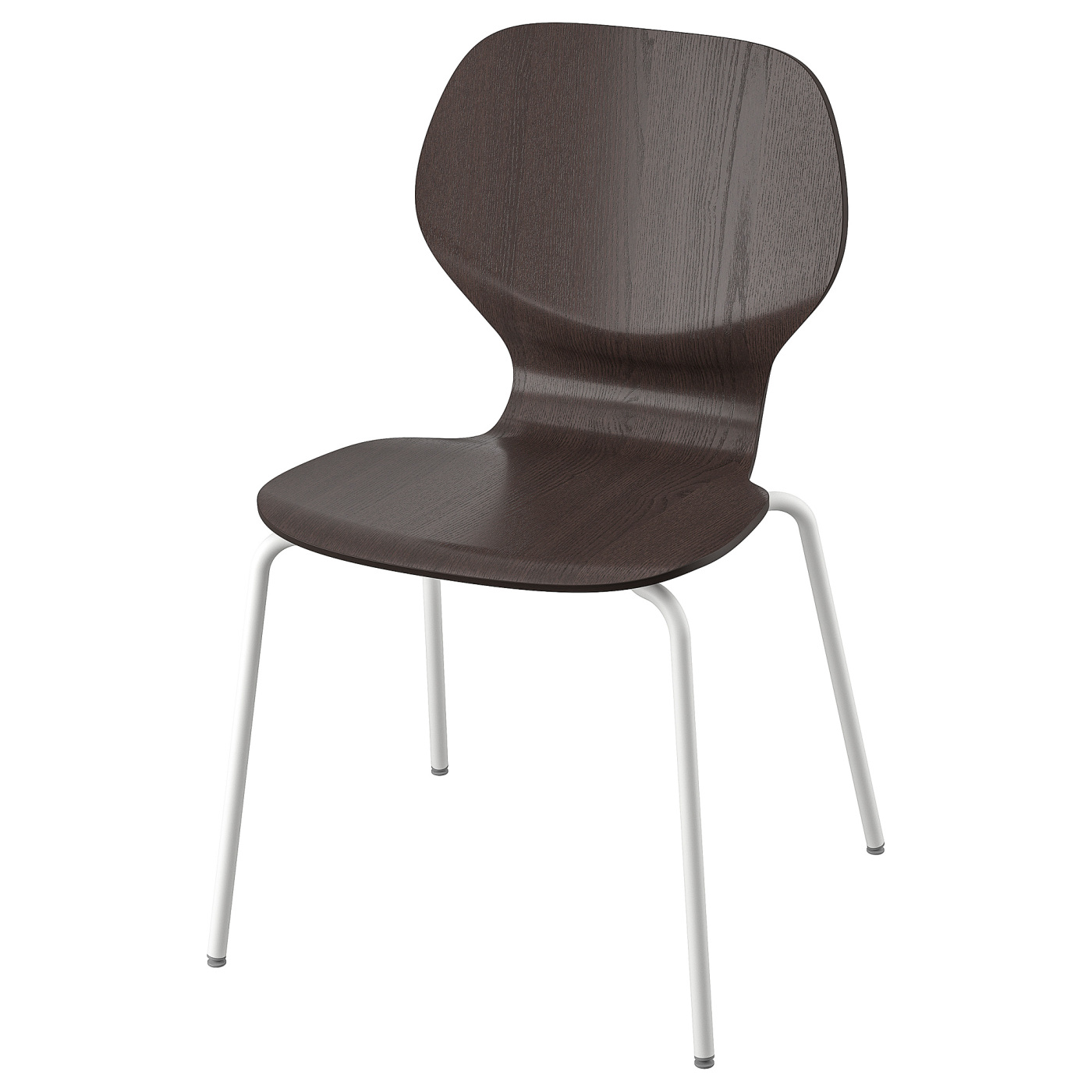 SIGTRYGG chair dark brown/Sefast white - IKEA