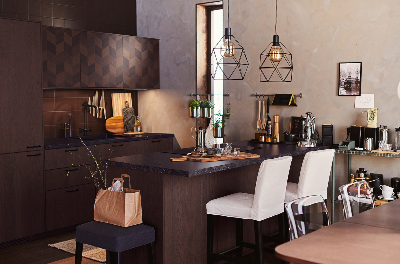 SINARP door brown - IKEA