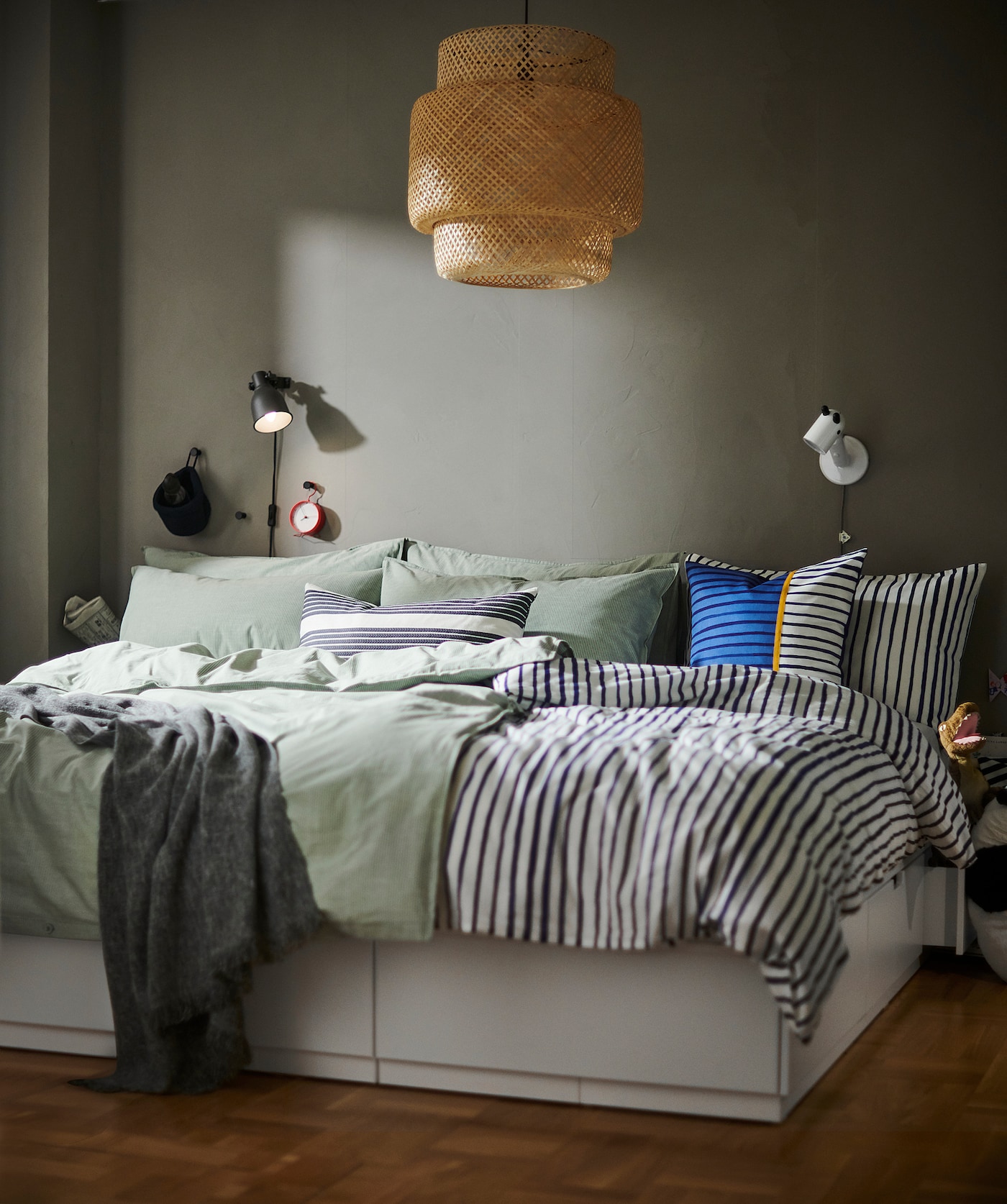SINNERLIG pendant lamp bamboo/handmade - IKEA