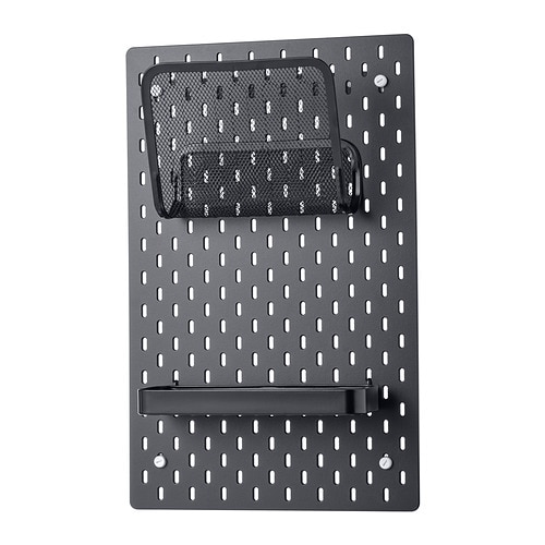 UPPSPEL pegboard black - IKEA