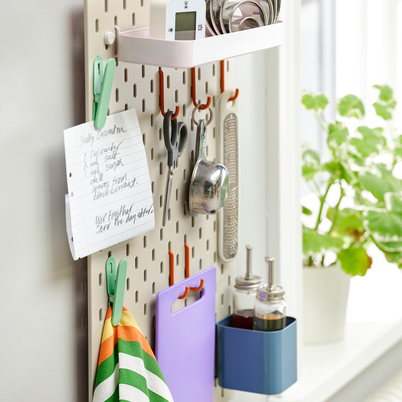 SKÅDIS pegboard combination multicolour - IKEA SKÅDIS pegboard combination multicolour - IKEA