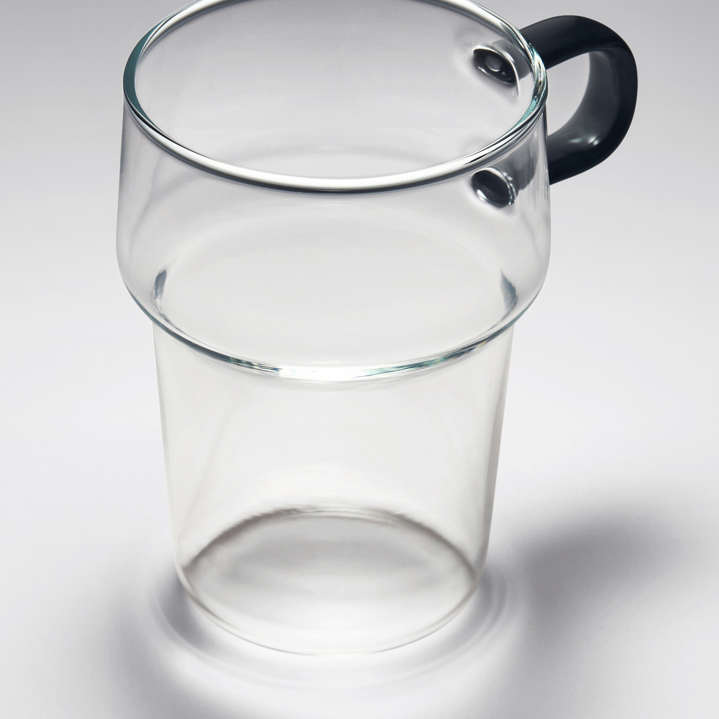 SKINNFISK glass with handle clear glass - IKEA