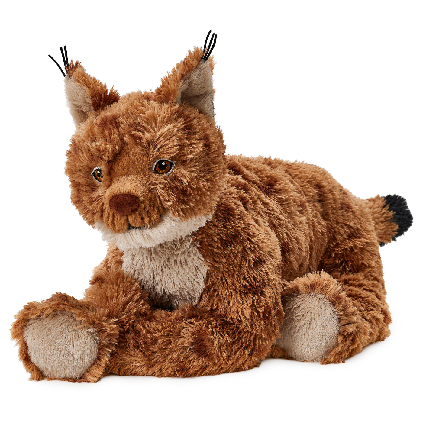 SKOGSDUVA soft toy lynx/orange brown - IKEA