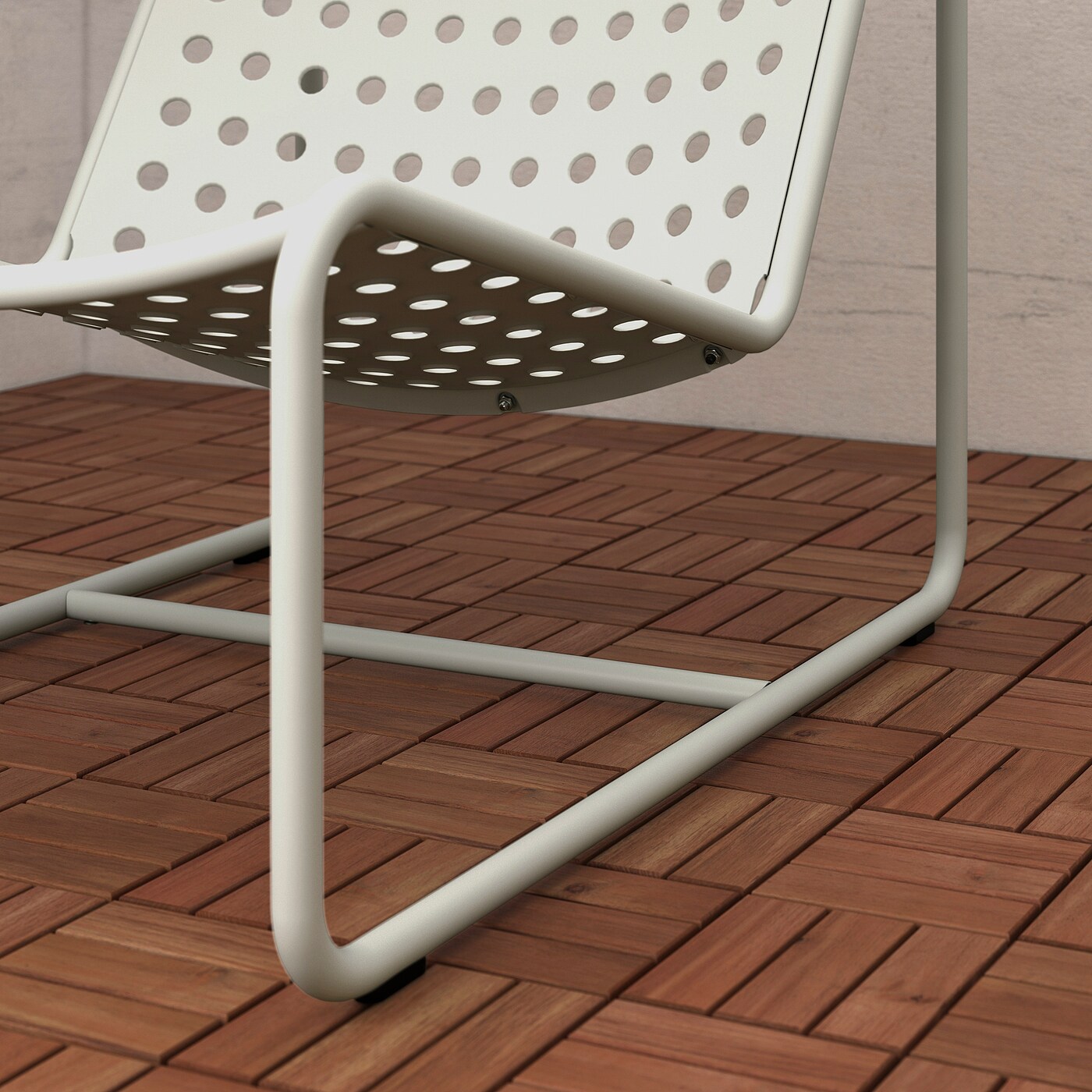 SKOGSÖN easy chair light grey outdoor - IKEA