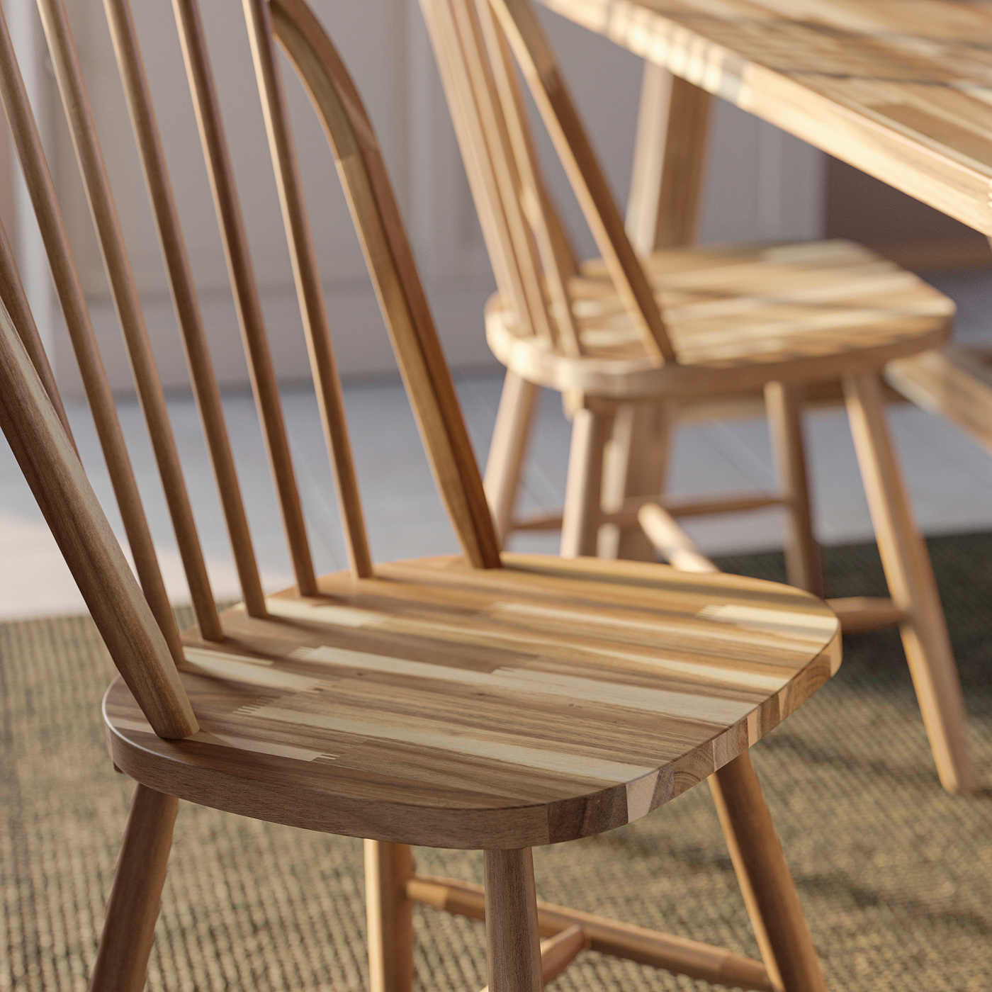 SKOGSTA chair acacia - IKEA