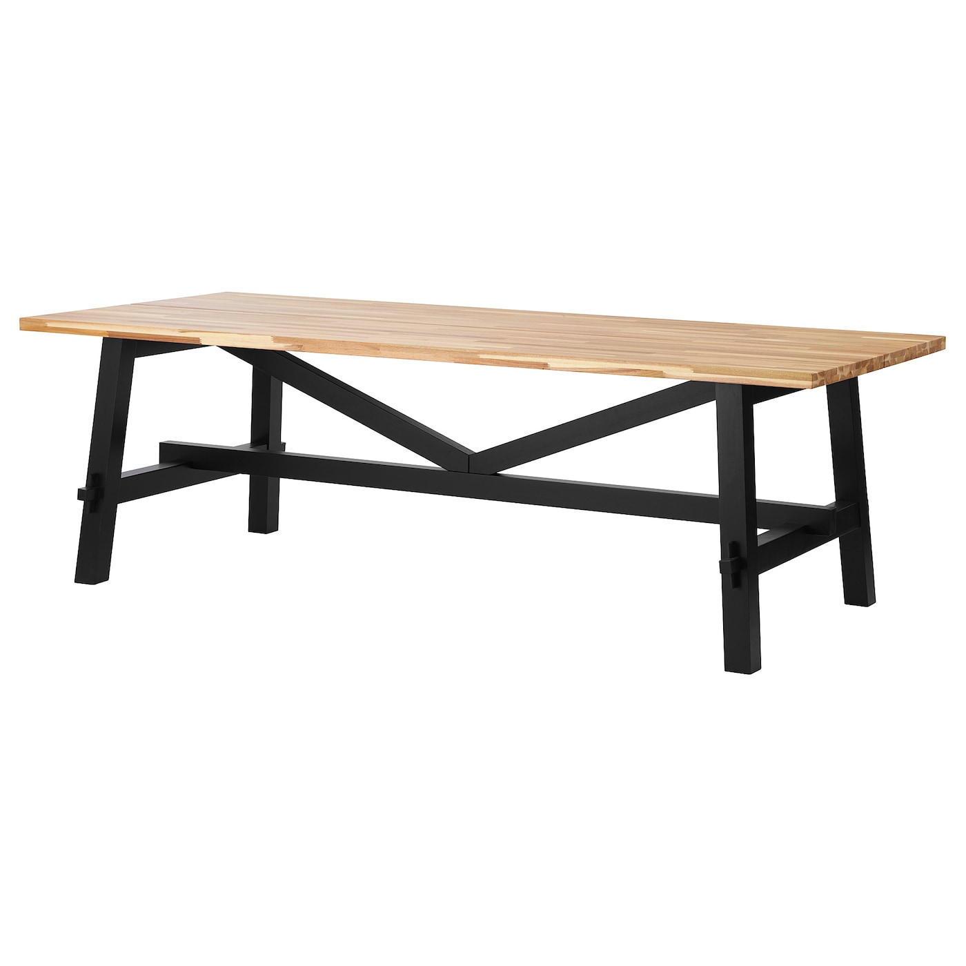 IKEA SKOGSTA ダイニングテーブル 160x81cm SKOGSTA dining table acacia/black - IKEA