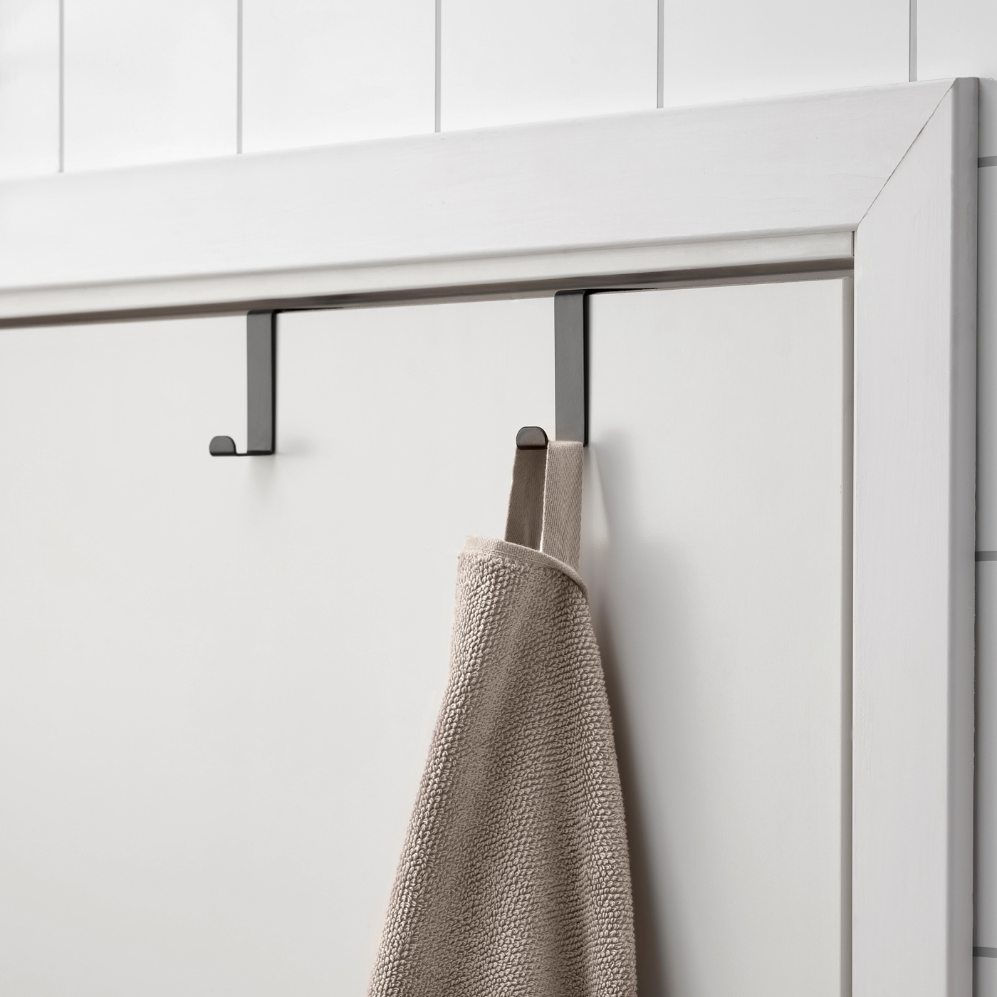SKOGSVIKEN hook for door black - IKEA