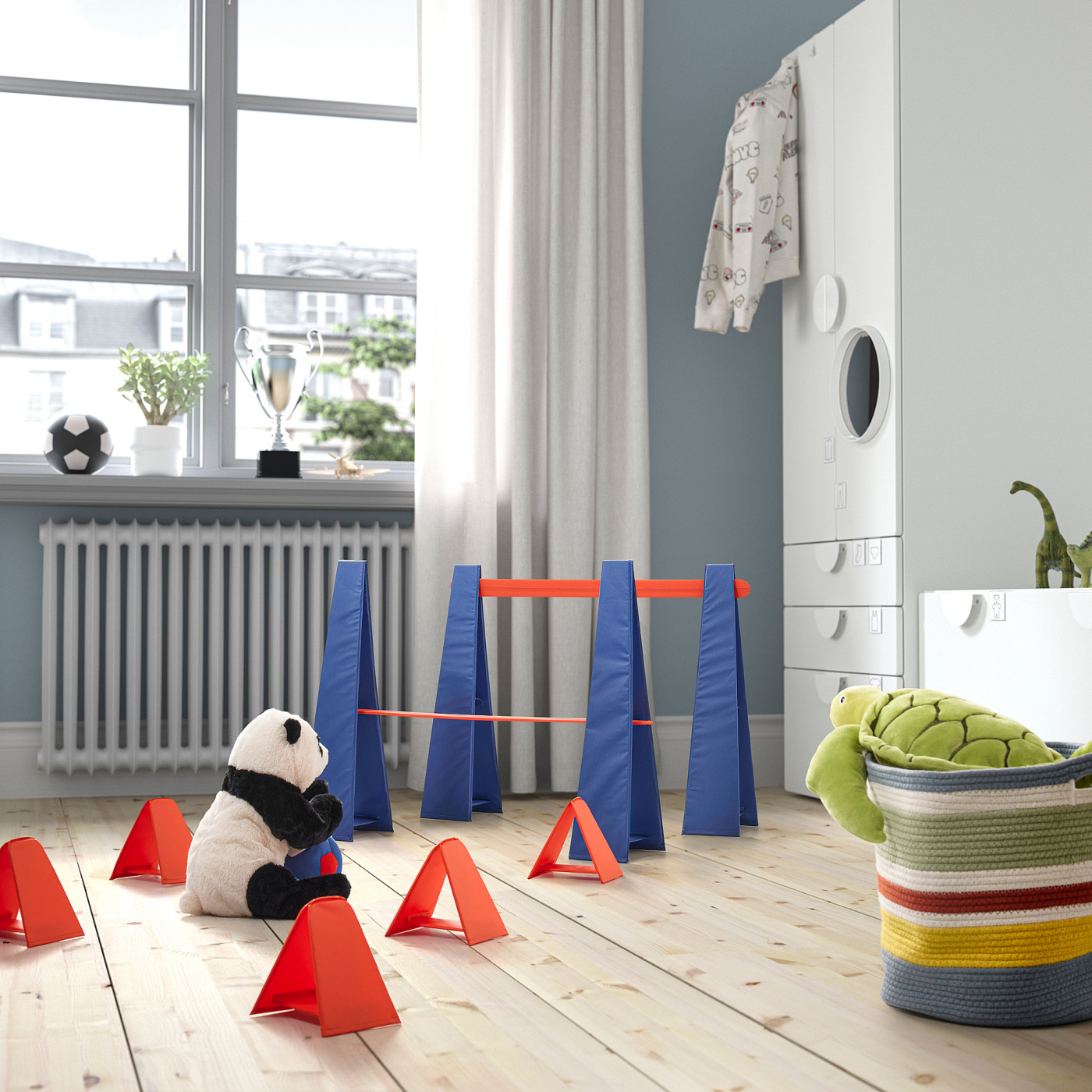 SKRATTMÅS obstacle course - IKEA