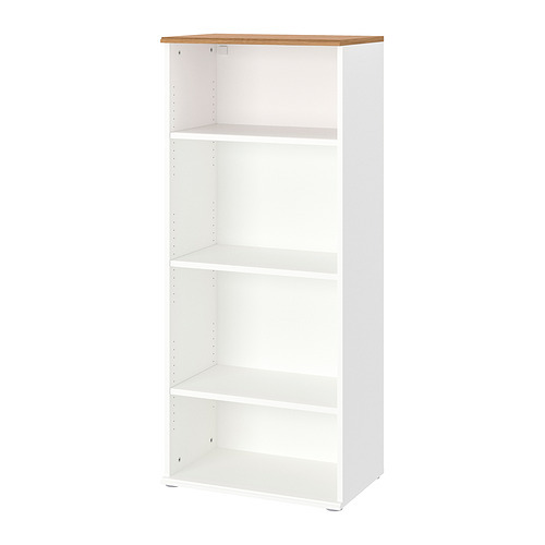 DALRIPA children's bookcase with door white/with frame - IKEA