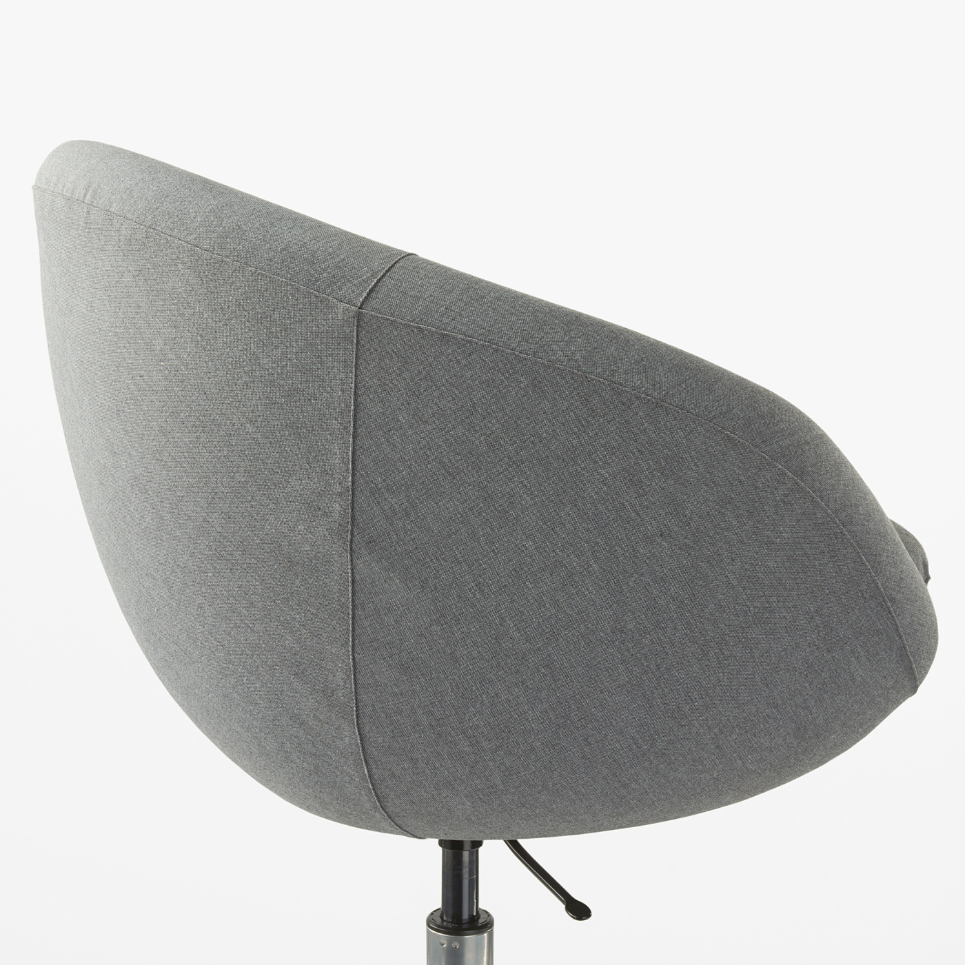 SKRUVSTA swivel chair Vissle grey - IKEA
