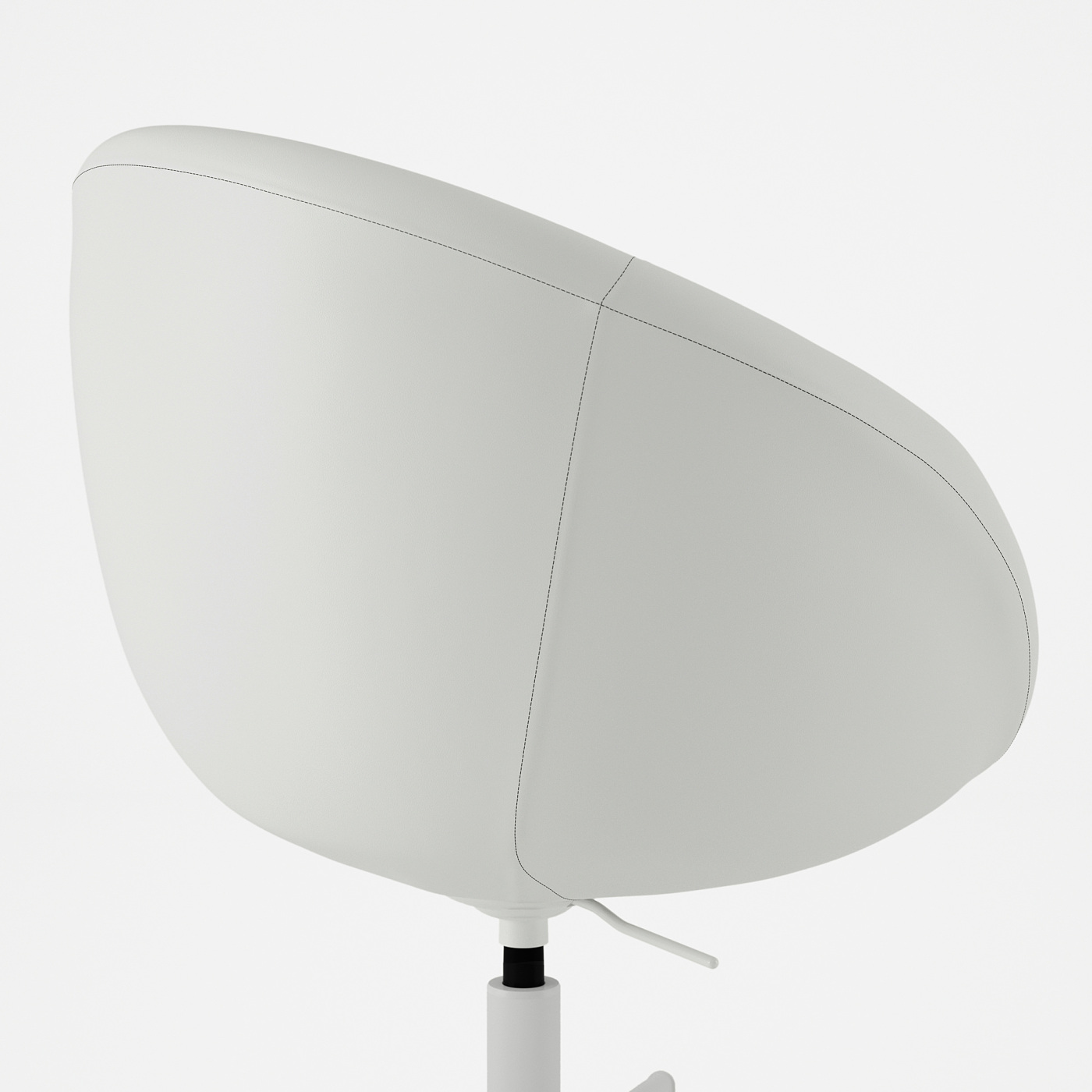 SKRUVSTA swivel chair Ysane white - IKEA