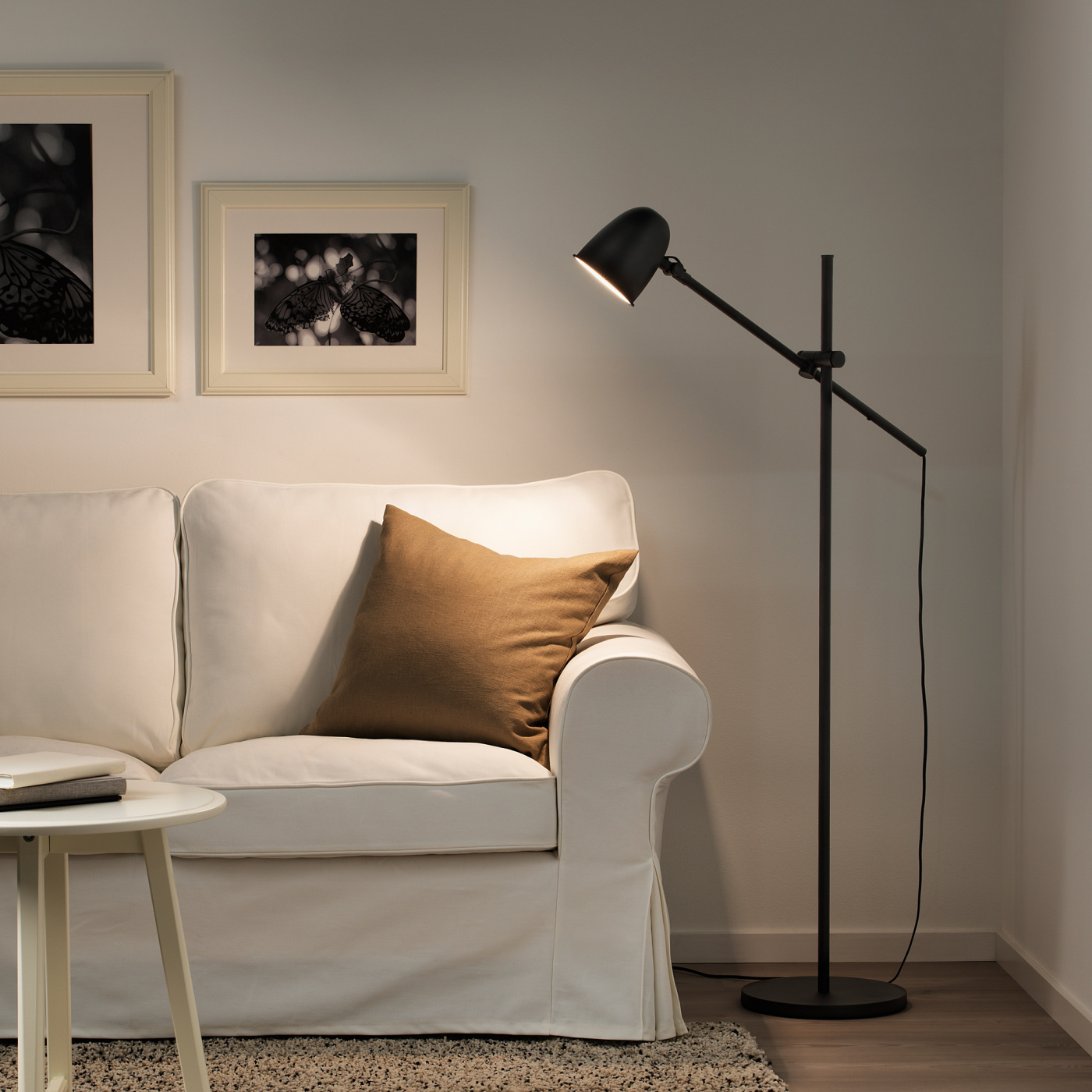 SKURUP floor/reading lamp black - IKEA