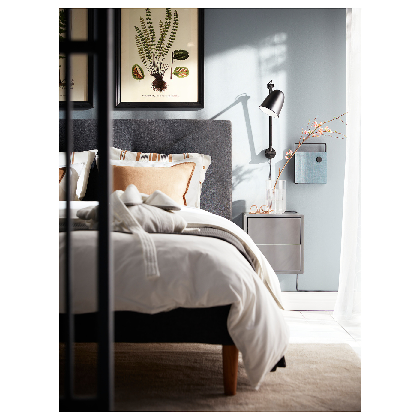 SKURUP work/wall lamp black - IKEA