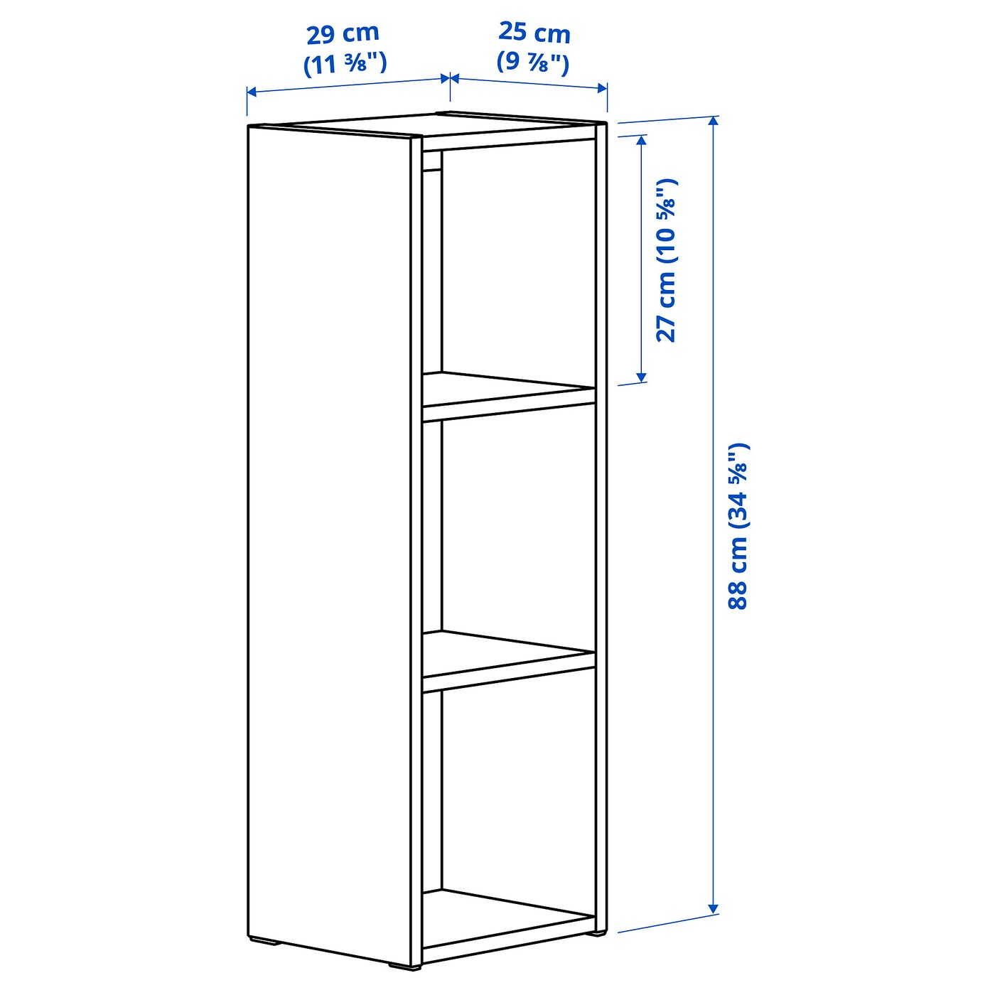 SMÅGÖRA shelf unit white - IKEA
