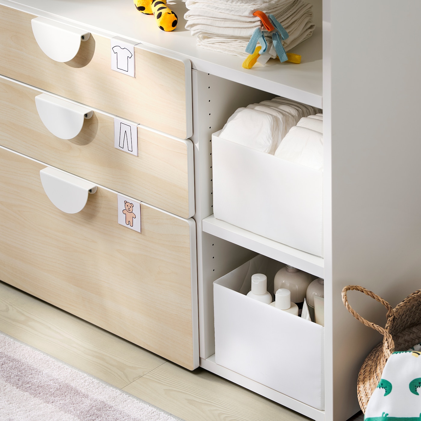 Ikea folding changing table best sale