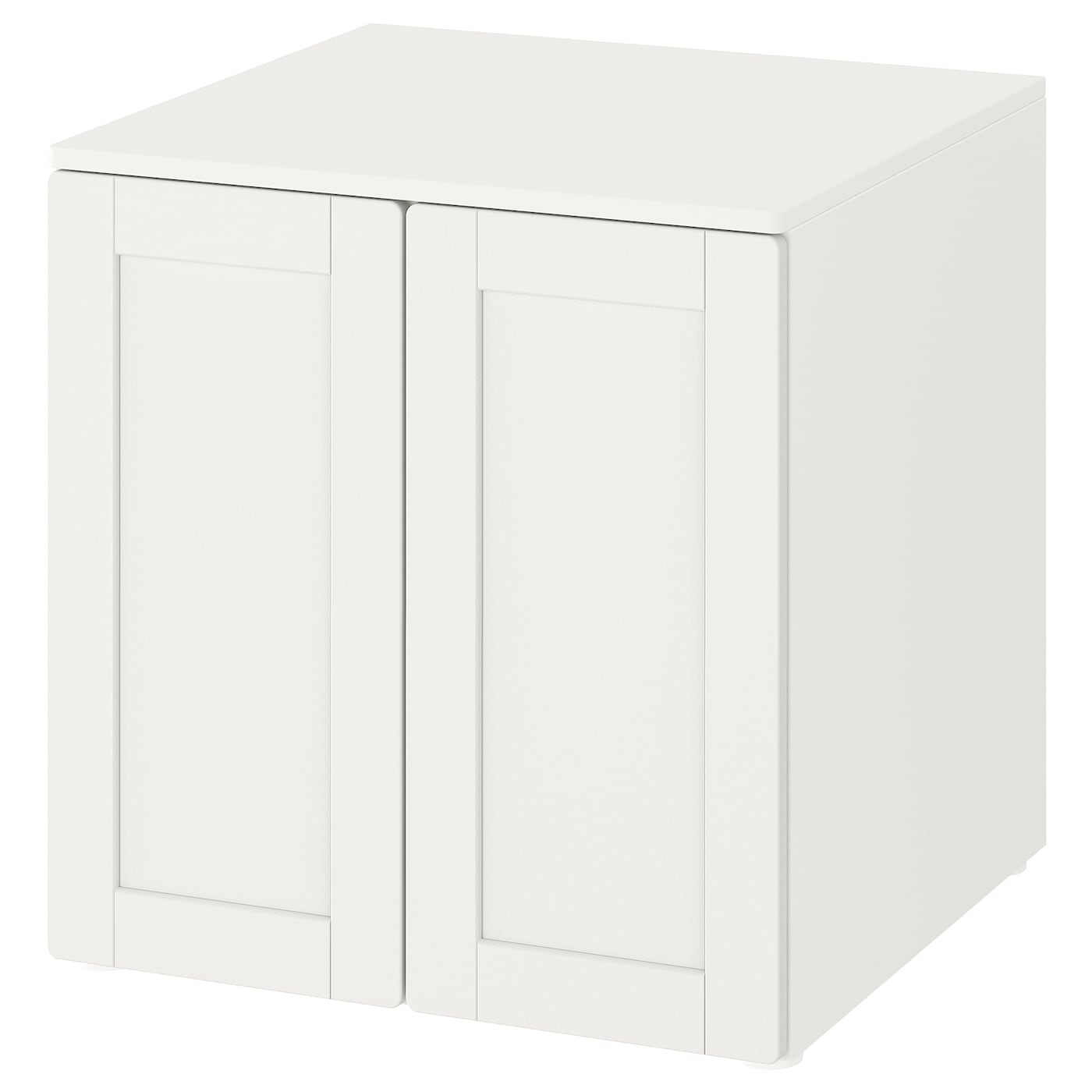 SMÅSTAD / PLATSA cabinet white with frame/with 1 shelf - IKEA