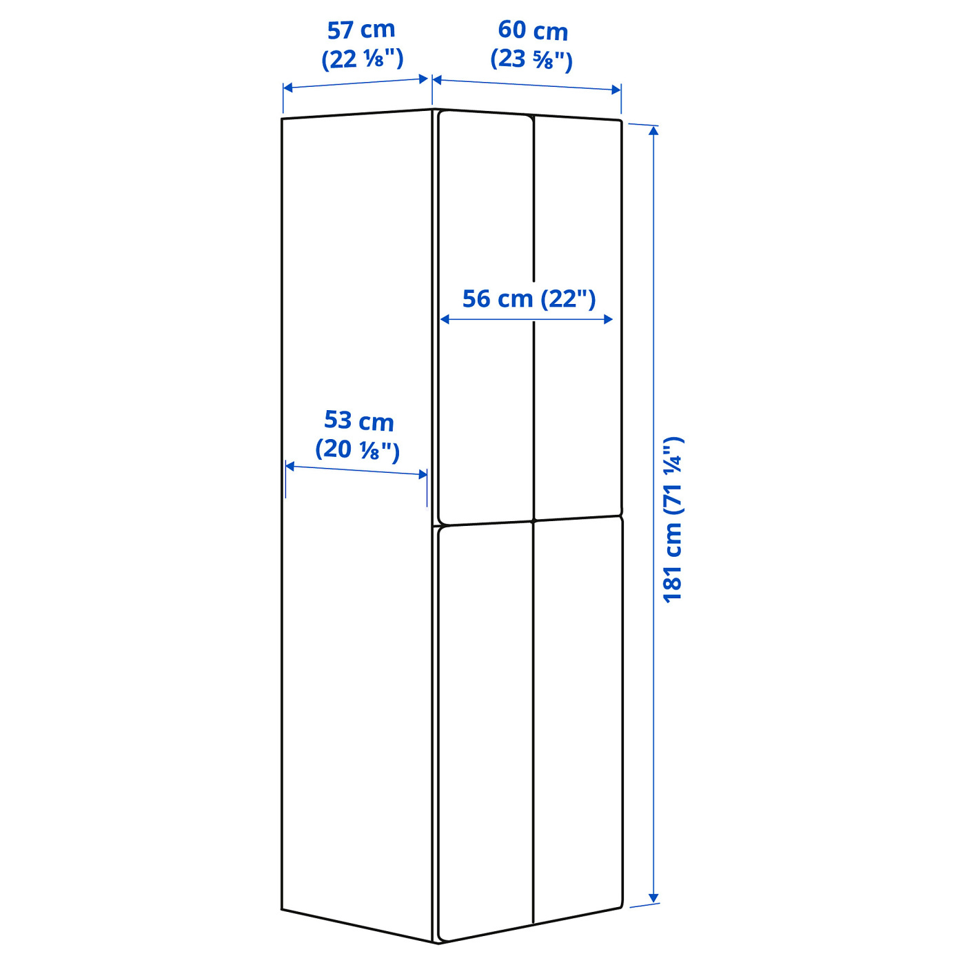0320-019 ★リユースのサカイ春日部店★IKEA　チェスト　ピンク/ホワイト SMÅSTAD / PLATSA wardrobe white lilac/with 2 clothes rails - IKEA