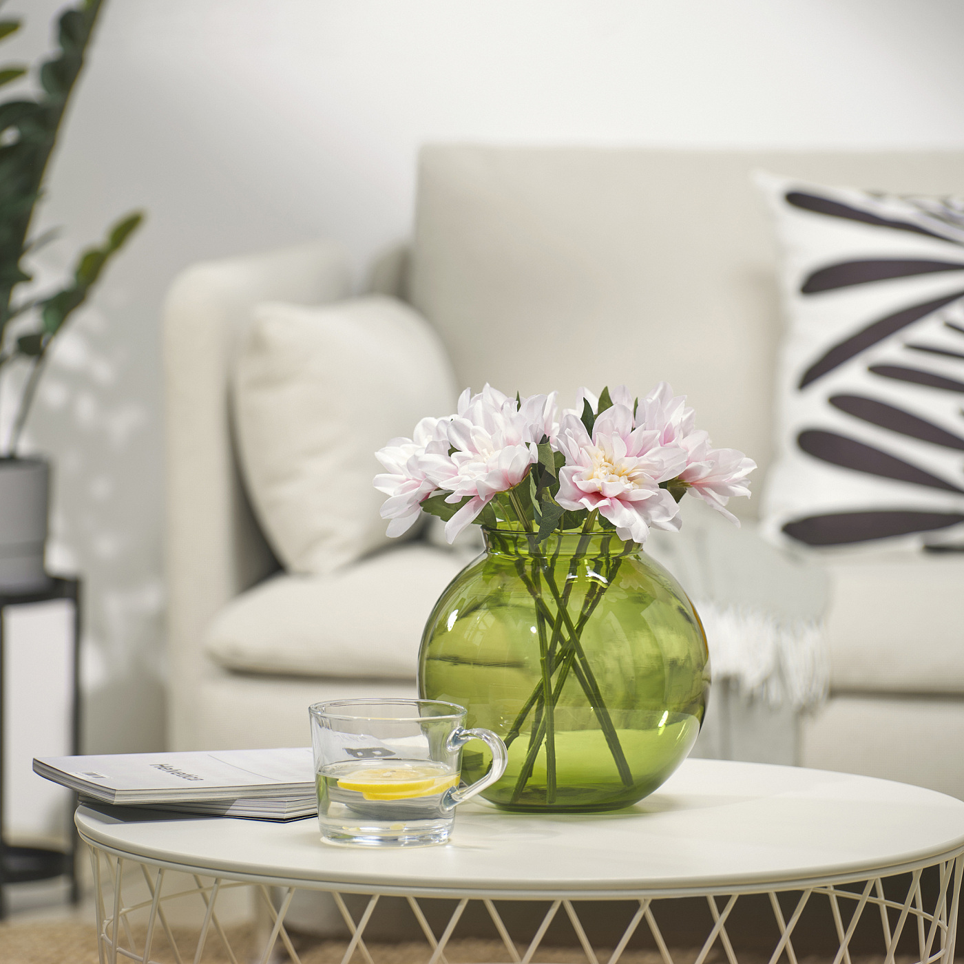 SMYCKA artificial flower in/outdoor/Dahlia pink - IKEA