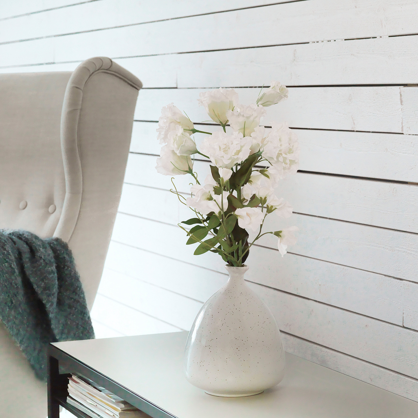 SMYCKA artificial flower Lisianthus/white - IKEA