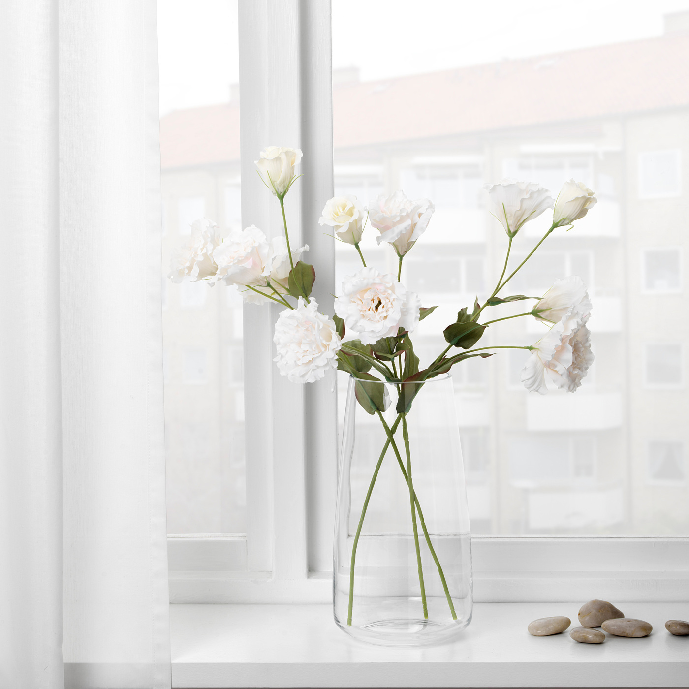SMYCKA artificial flower Lisianthus/white - IKEA