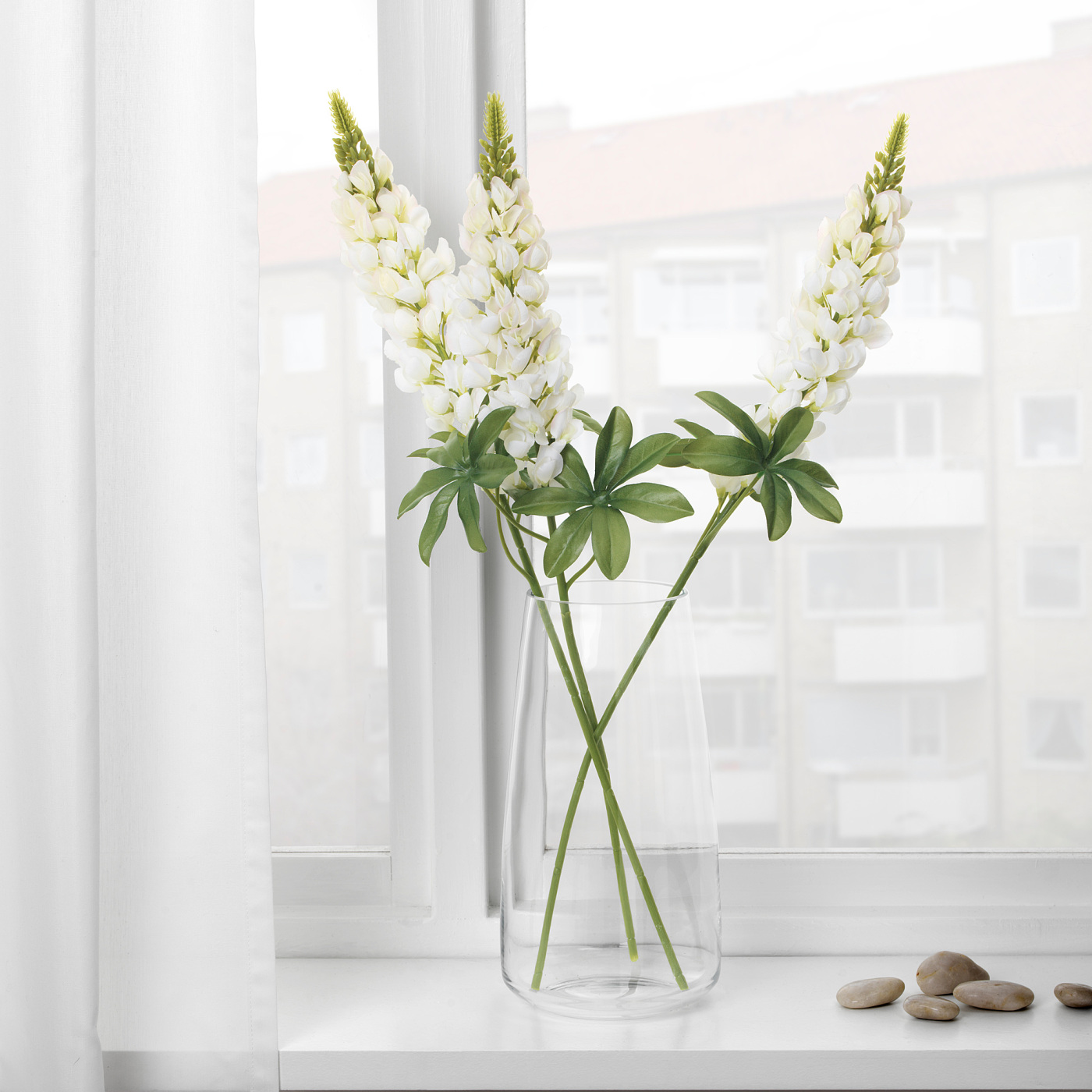 SMYCKA artificial flower Lupin/white - IKEA