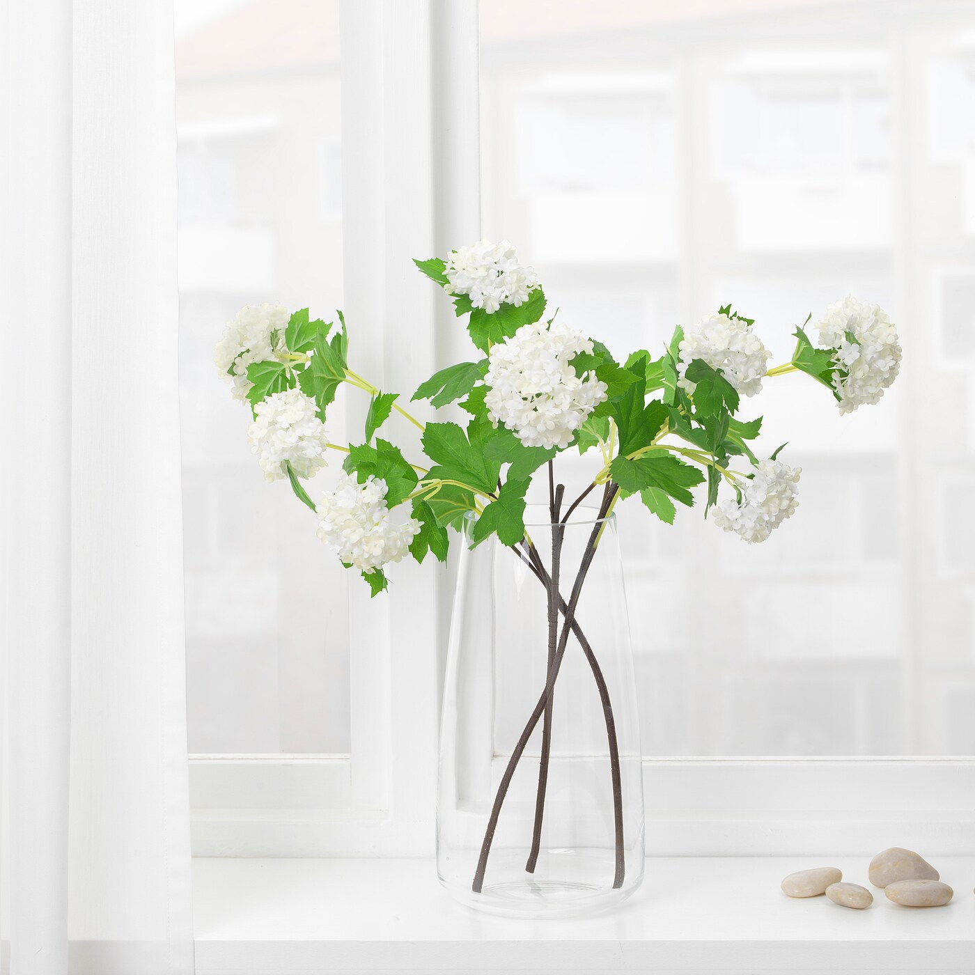 萼 SMYCKA artificial flower snowball/white - IKEA