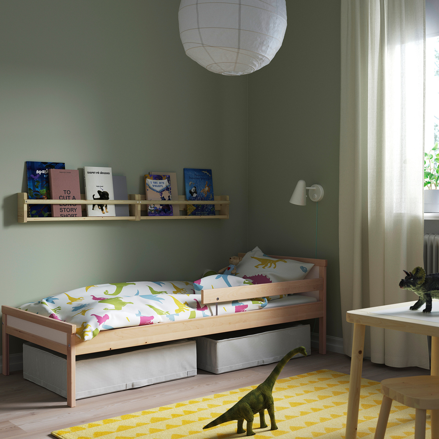 ベッドフレーム Pick up Ikea SNIGLAR kid Bed frame SNIGLAR bed frame with slatted bed base birch - IKEA