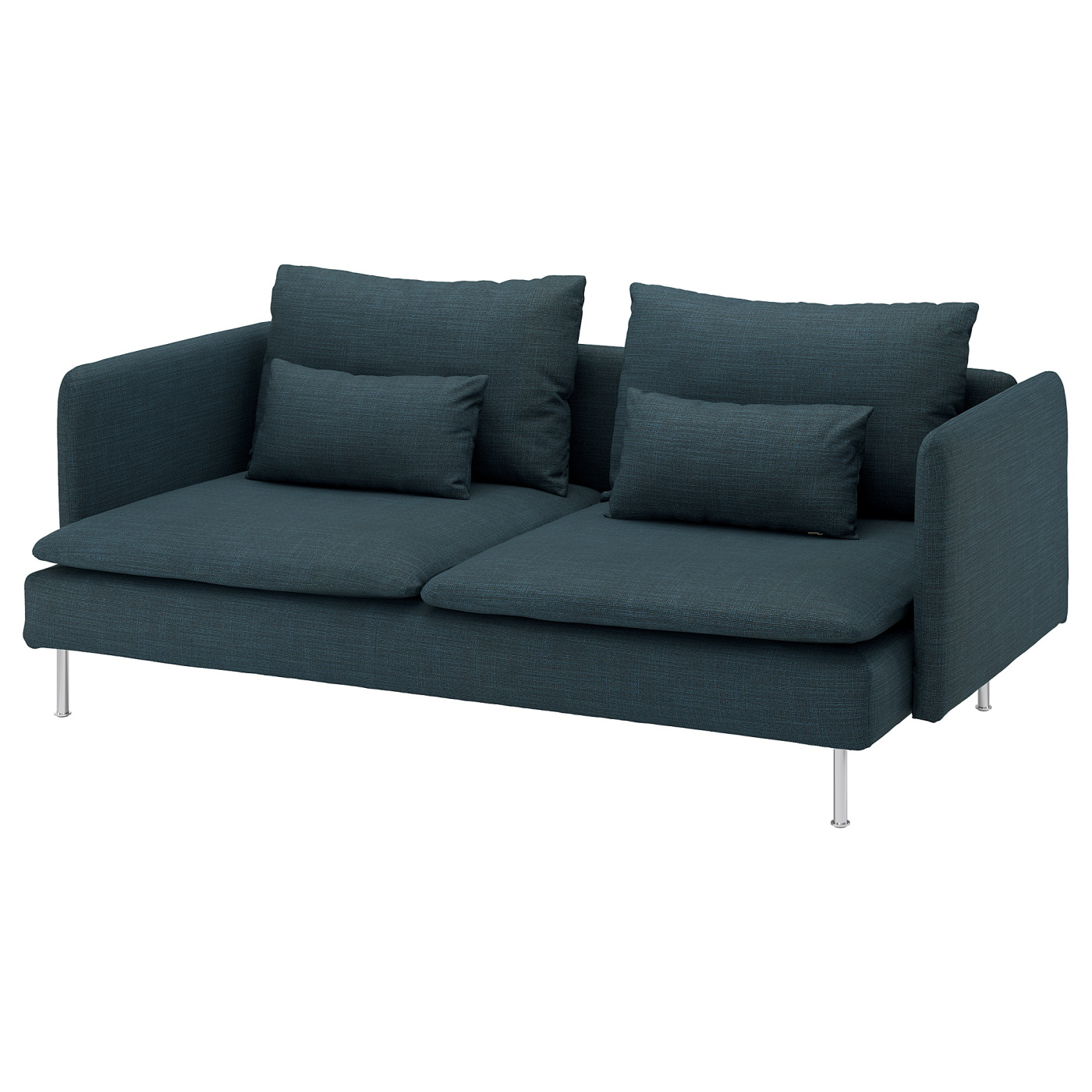 SÖDERHAMN 3-seat sofa Hillared dark blue - IKEA