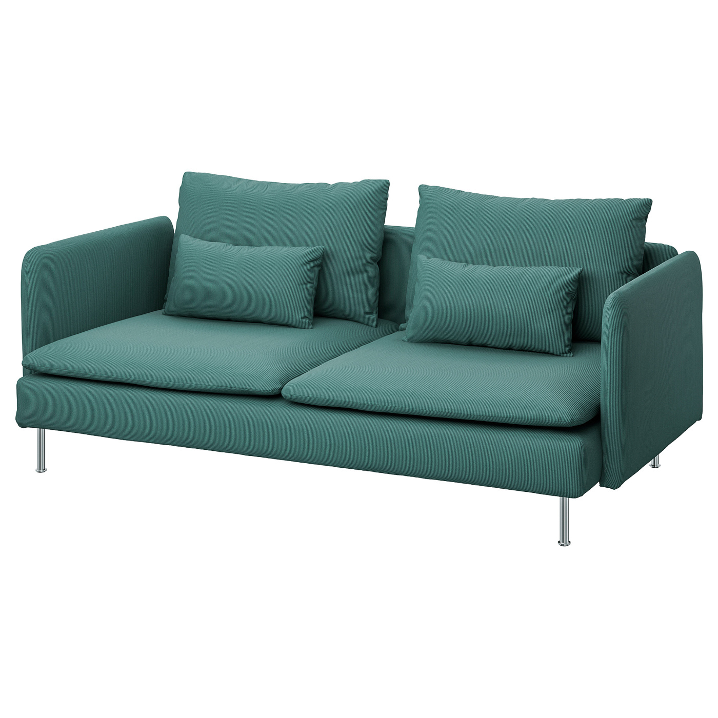 IKEA SÖDERHAMN 3人掛けソファ ケーリング グレーターコイズ SÖDERHAMN 3-seat sofa Kelinge grey-turquoise - IKEA