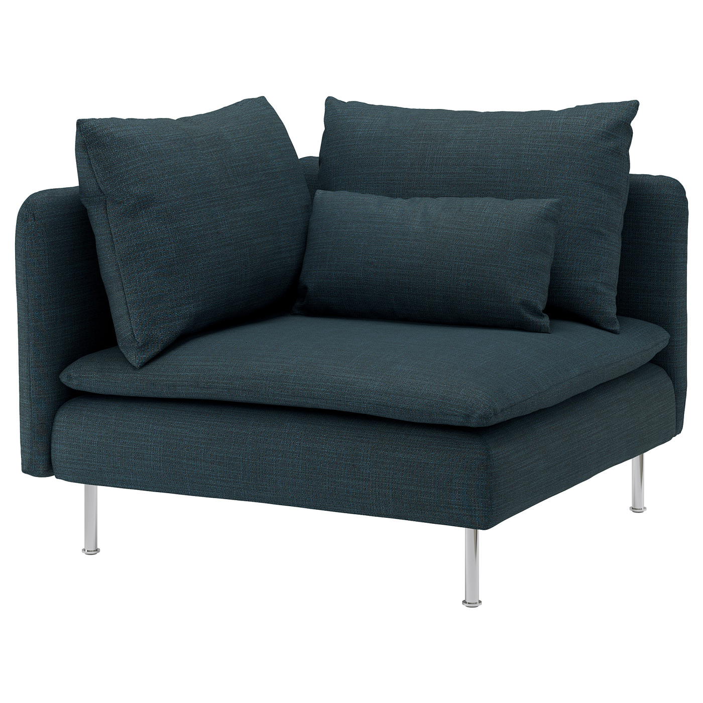 IKEA Soderhamn オットマン　コーナーセクションカバー　2セット SÖDERHAMN corner section Hillared dark blue - IKEA