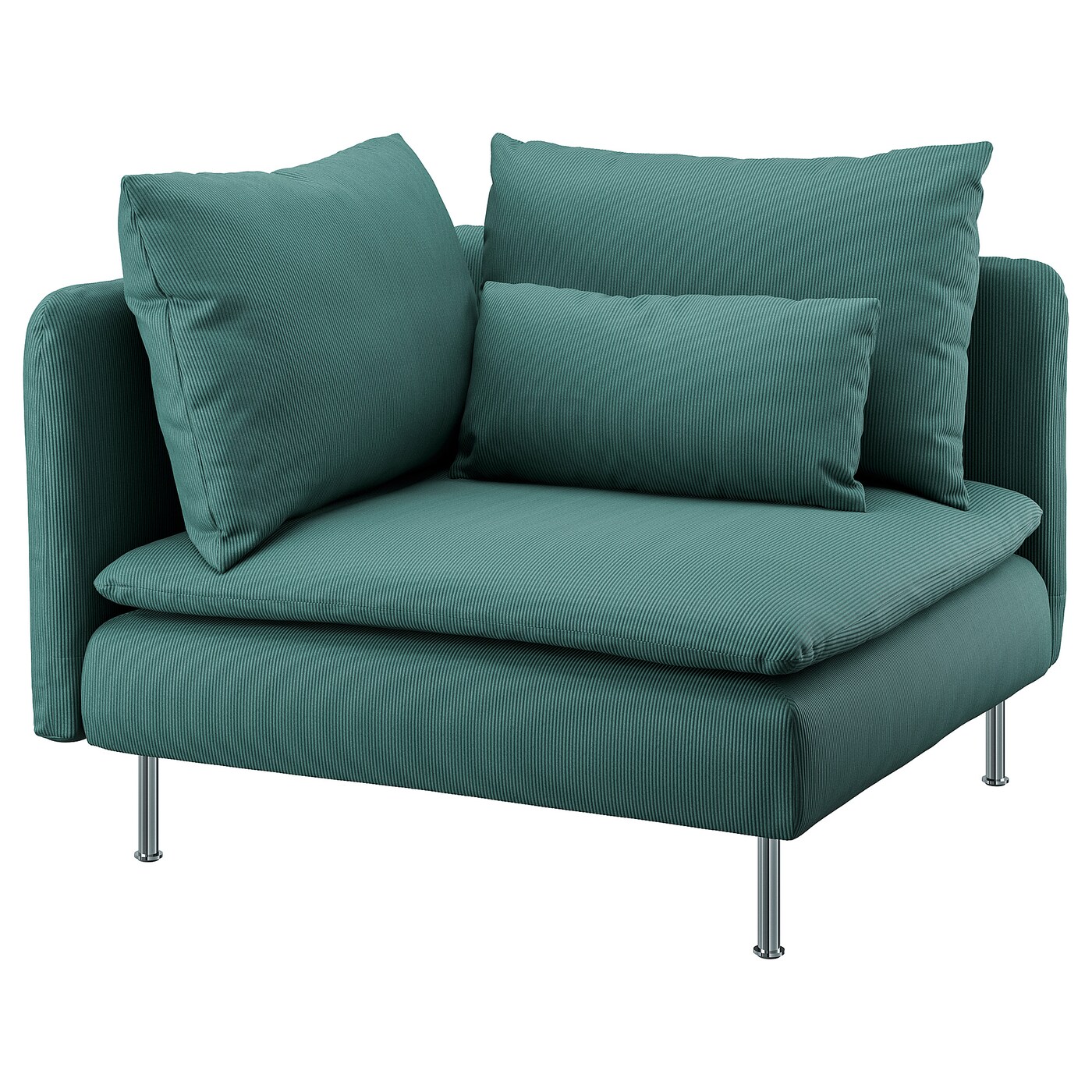 SÖDERHAMN corner section Kelinge grey-turquoise - IKEA