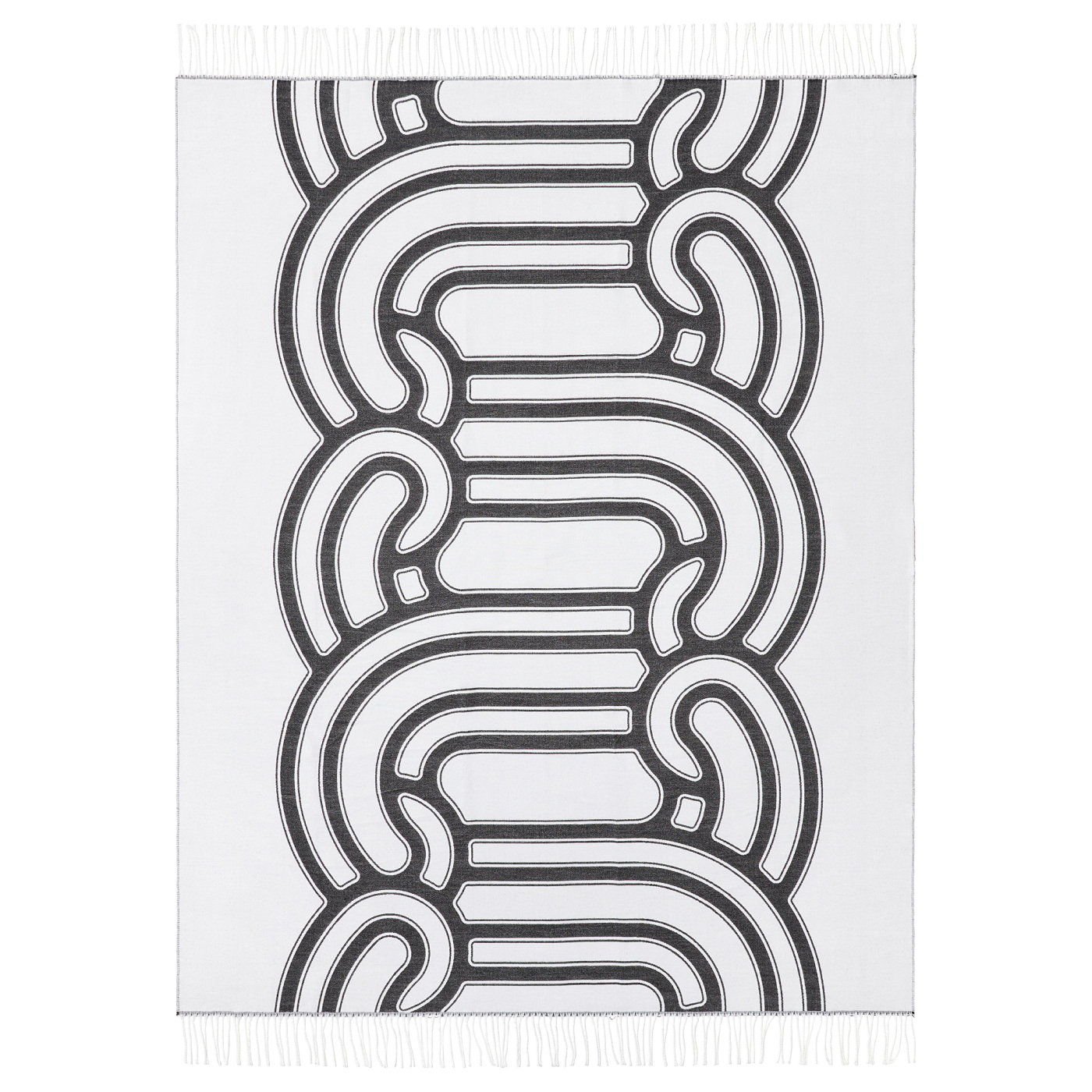 SÖTRÖNN throw black/white - IKEA