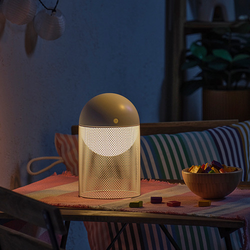 SOLVINDEN LED decoration lighting battery-operated globe/mesh