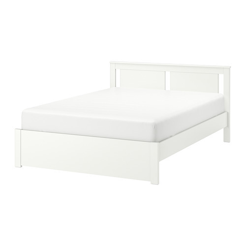 ASKVOLL bed frame white - IKEA